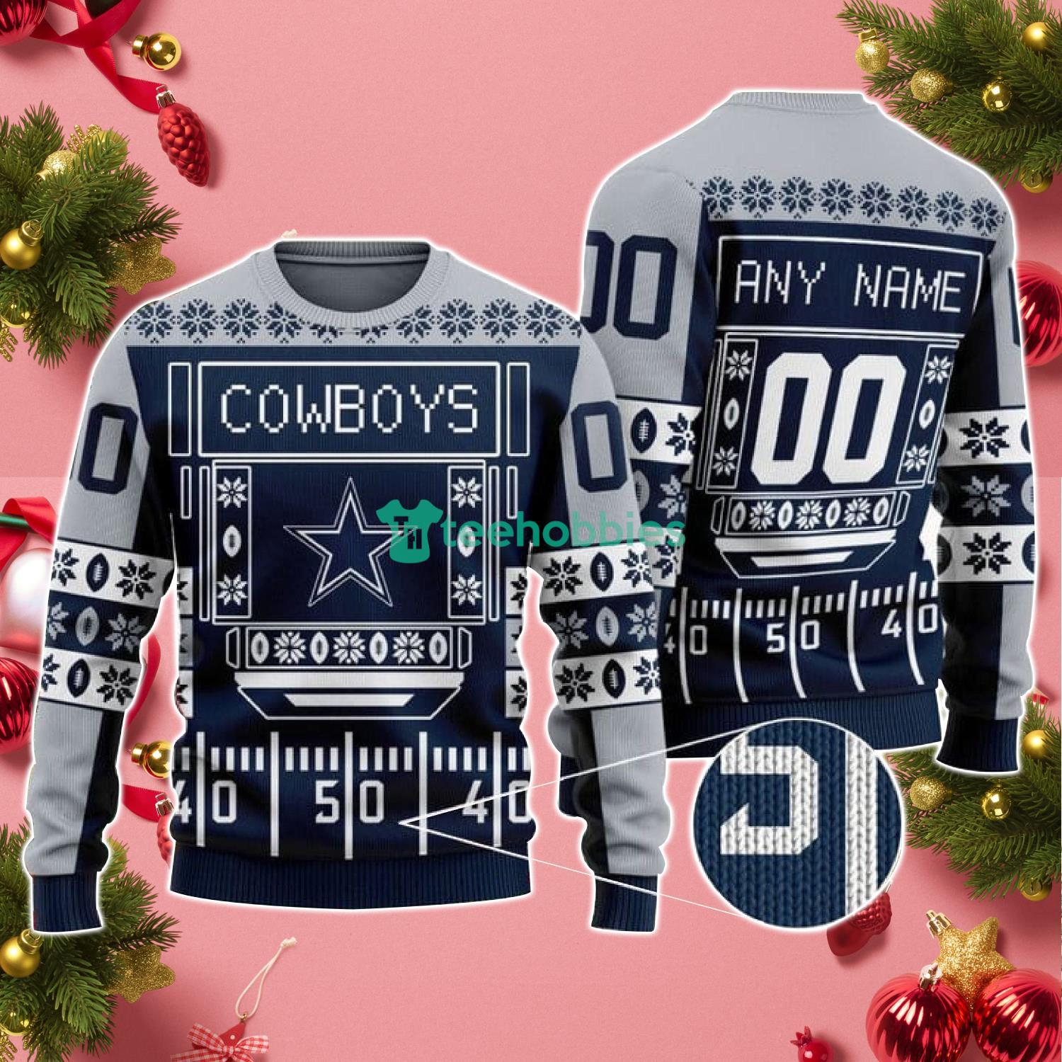 Dallas Cowboys NFL Womens Christmas Sweater – Ugly Christmas Sweater Party