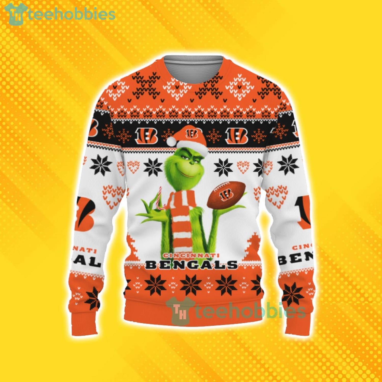 Cincinnati Bengals Ugly Christmas Sweater Shirt B02 - Bee Cosy Store
