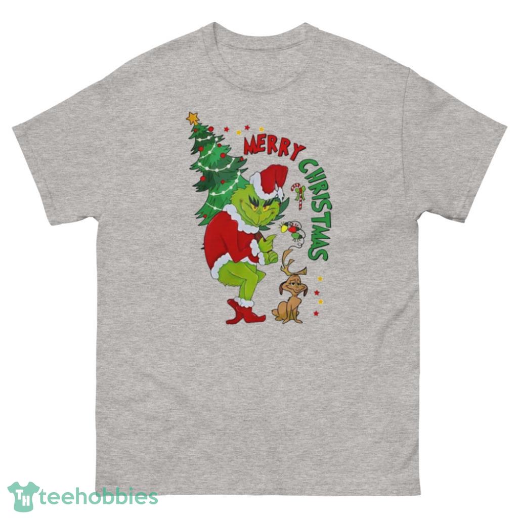 Cute Grinch Merry Christmas Shirt - 500 Men’s Classic Tee Gildan