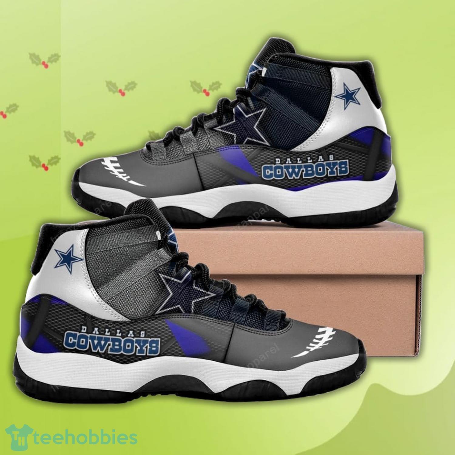 DaIIas Cowboys Team Air Jordan 11 Shoes For Fans Product Photo 1