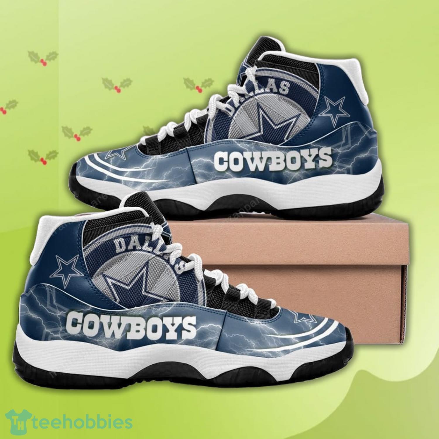 DaIIas Cowboys Team Cool Air Jordan 11 Shoes For Fans Product Photo 1