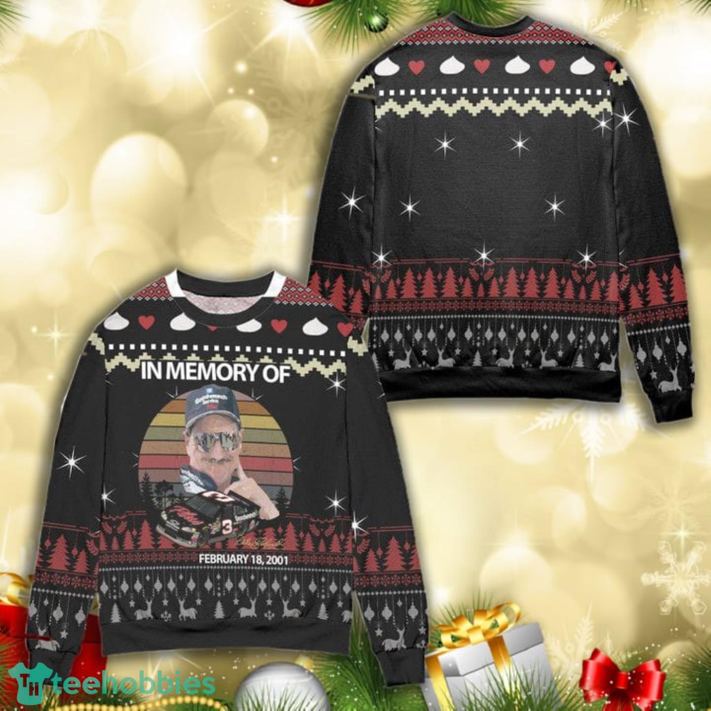 dale earnhardt christmas sweater