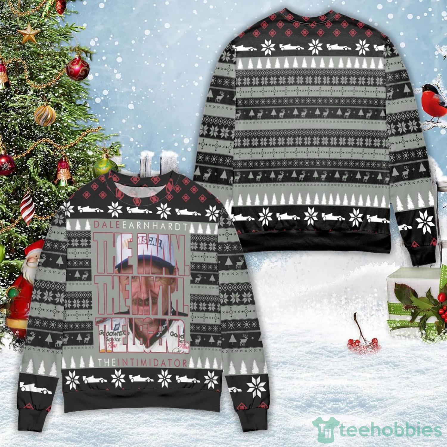dale earnhardt christmas sweater