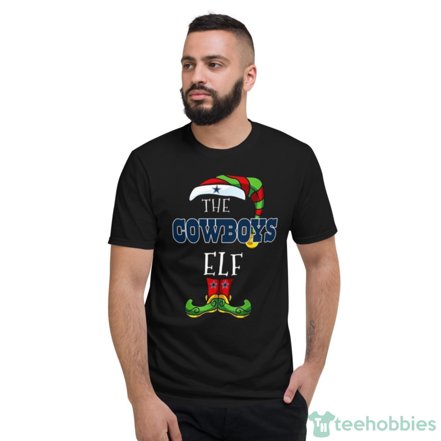 Dallas Cowboys Christmas ELF Funny NFL T-Shirt