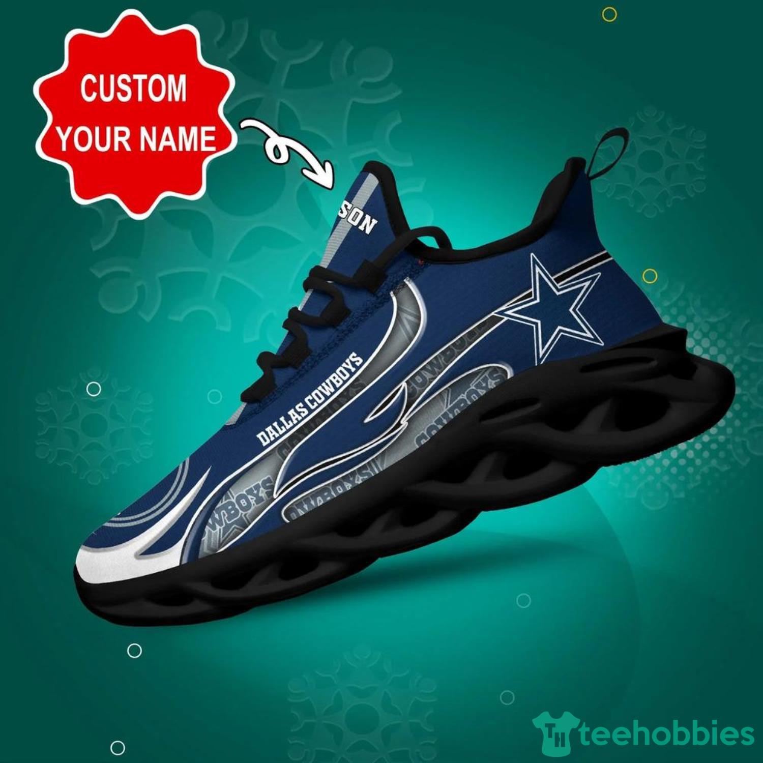 Dallas Cowboys Max Soul Sneakers Custom Name Running Shoes For Fans -  Freedomdesign