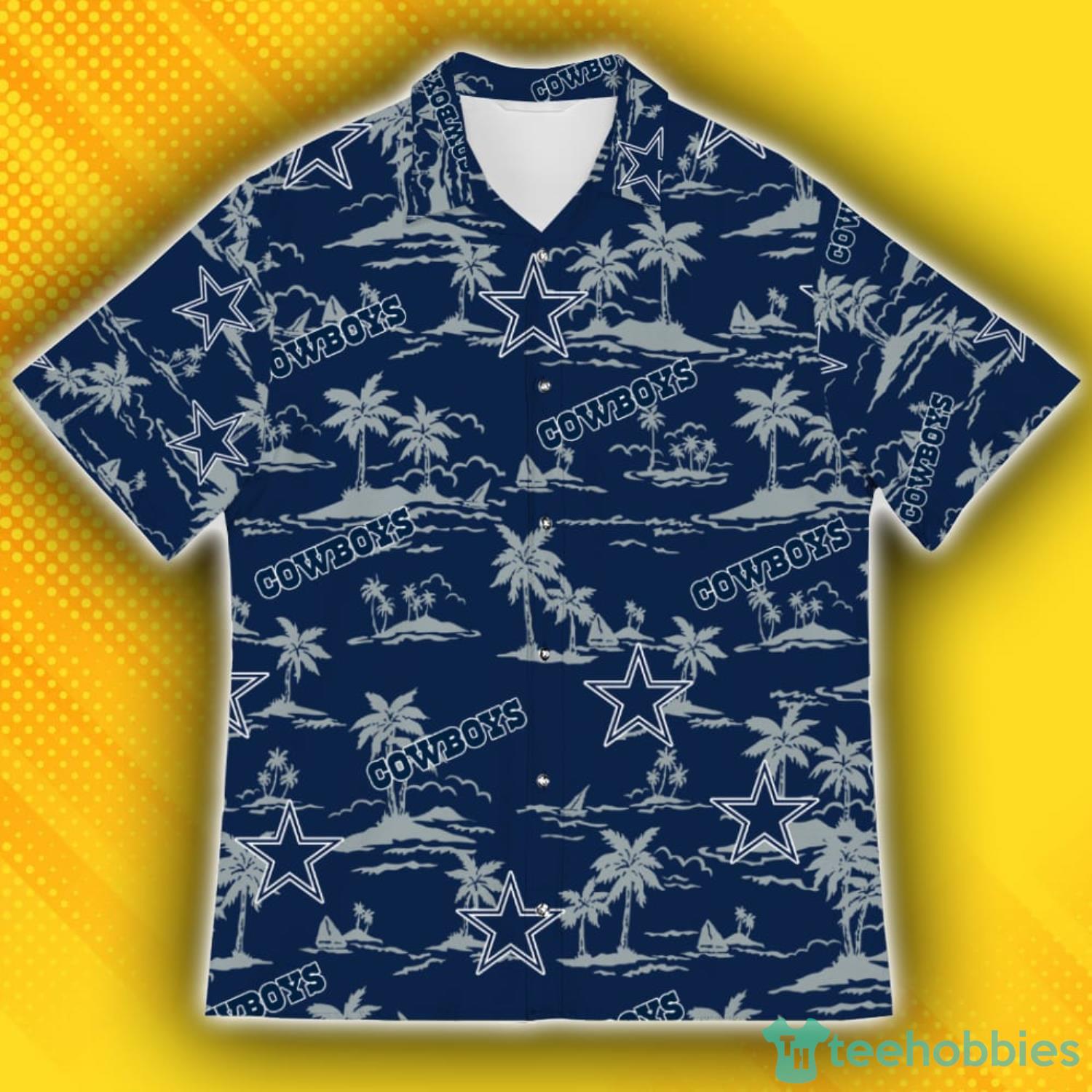 Nfl Dallas Cowboys Hawaiian Shirt Island Pattern All Over Print - Shibtee  Clothing