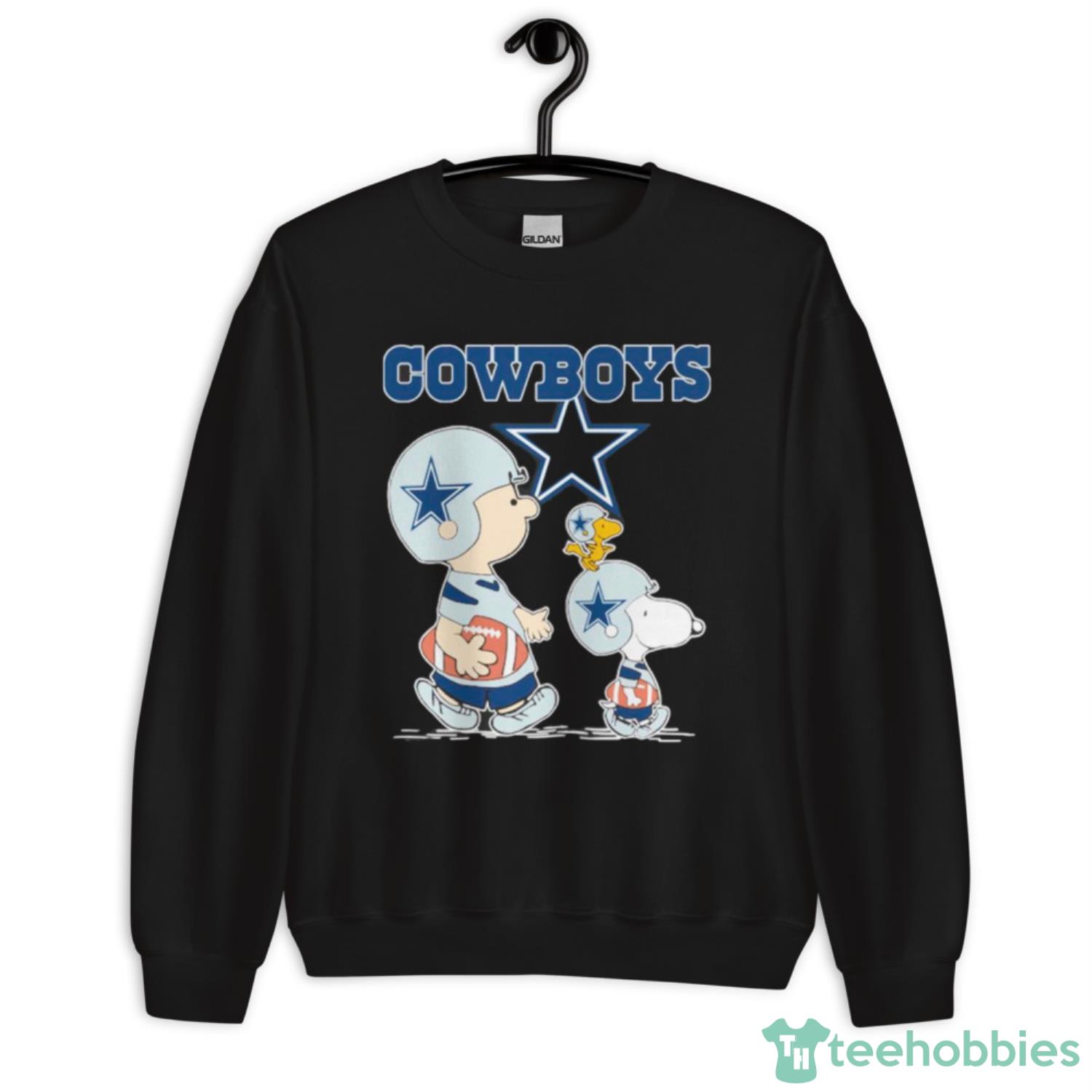 Dallas Cowboys Peanuts Snoopy Charlie Brown And Woodstock Shirt