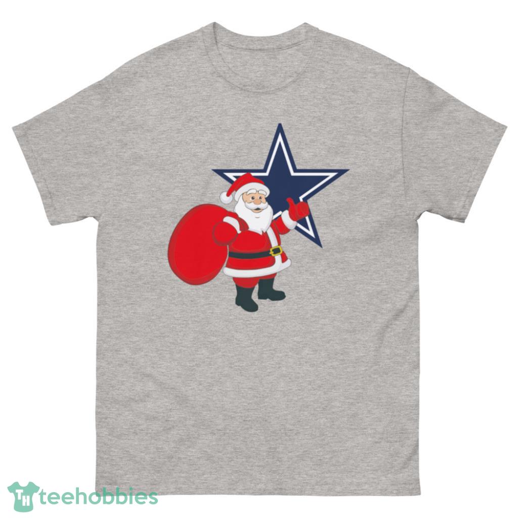 Dallas Cowboys NFL Santa Claus Christmas Shirt - 500 Men’s Classic Tee Gildan