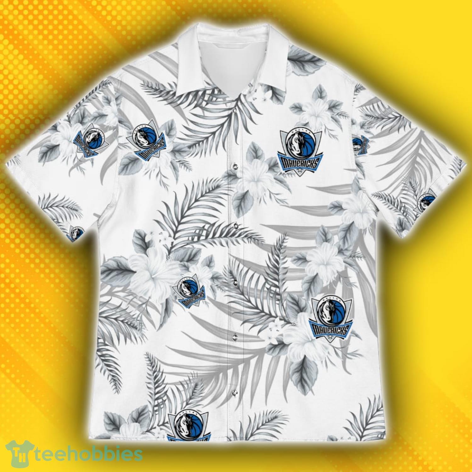 Dallas Mavericks Sports American Hawaiian Tropical Patterns Hawaiian Shirt Product Photo 2