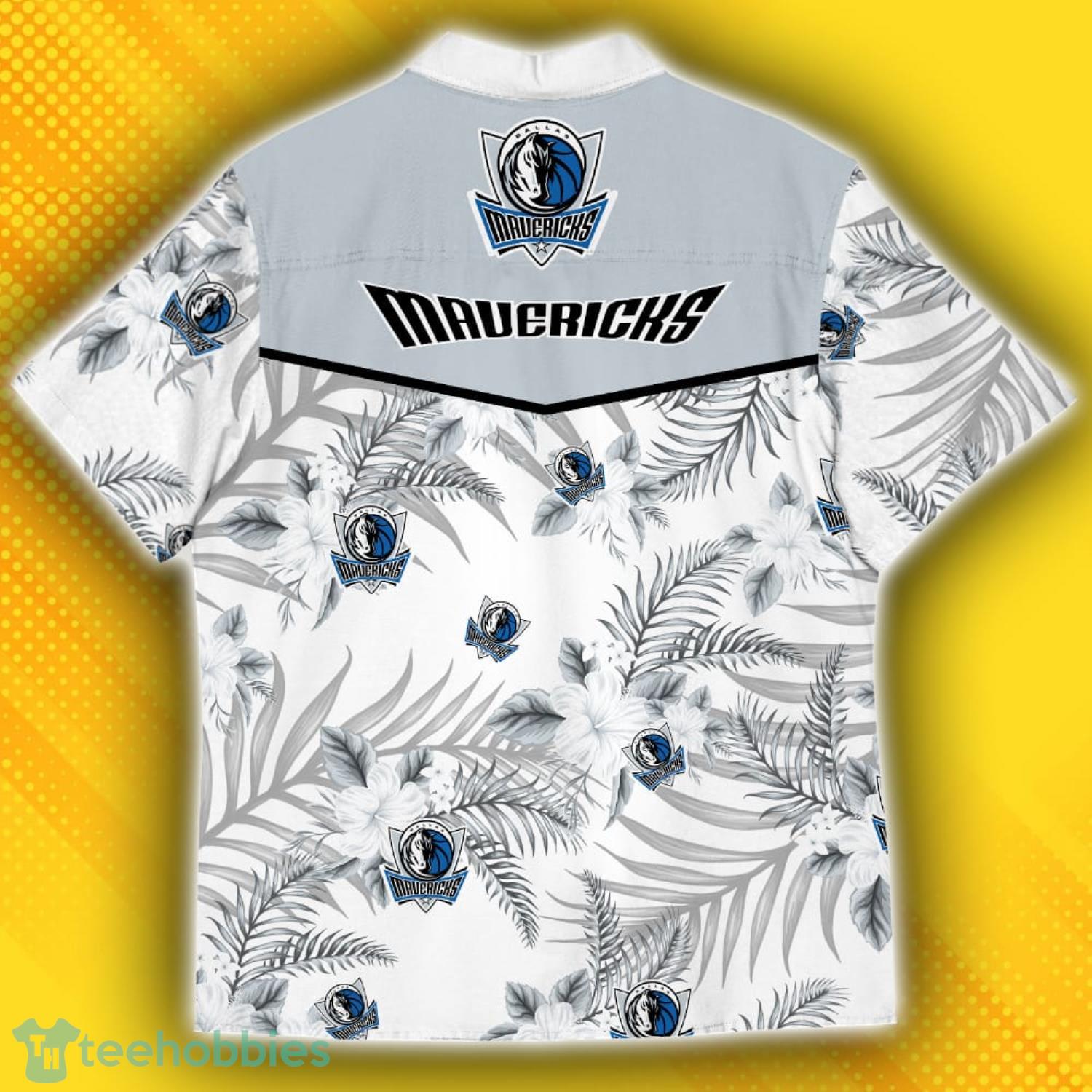 Dallas Mavericks Sports American Hawaiian Tropical Patterns Hawaiian Shirt Product Photo 3