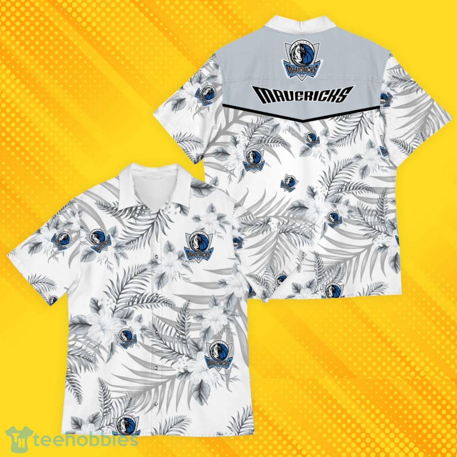 Dallas Mavericks Sports American Hawaiian Tropical Patterns Hawaiian Shirt Product Photo 1
