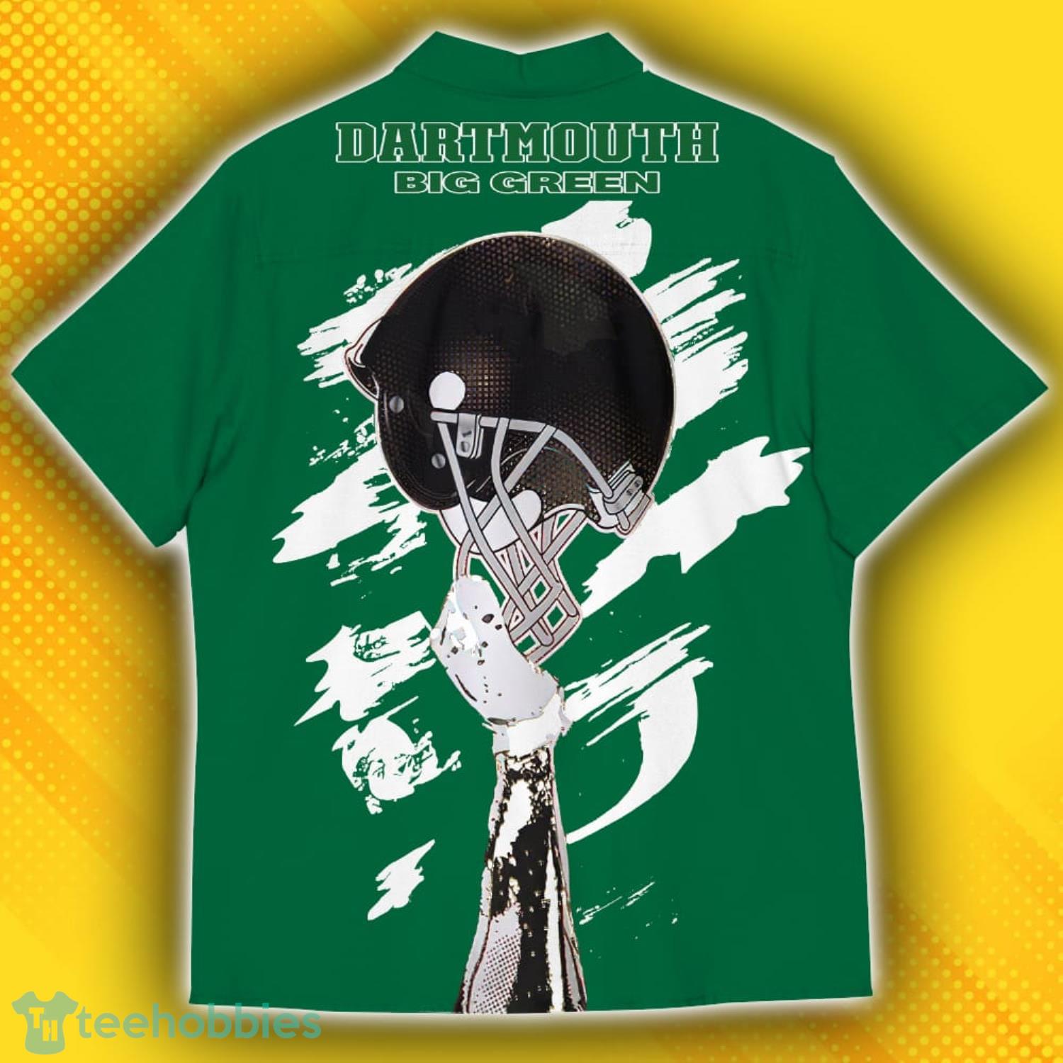 Dartmouth Big Green Sports American Hawaiian Football Hawaiian Shirt Custom Name For Fans Product Photo 3
