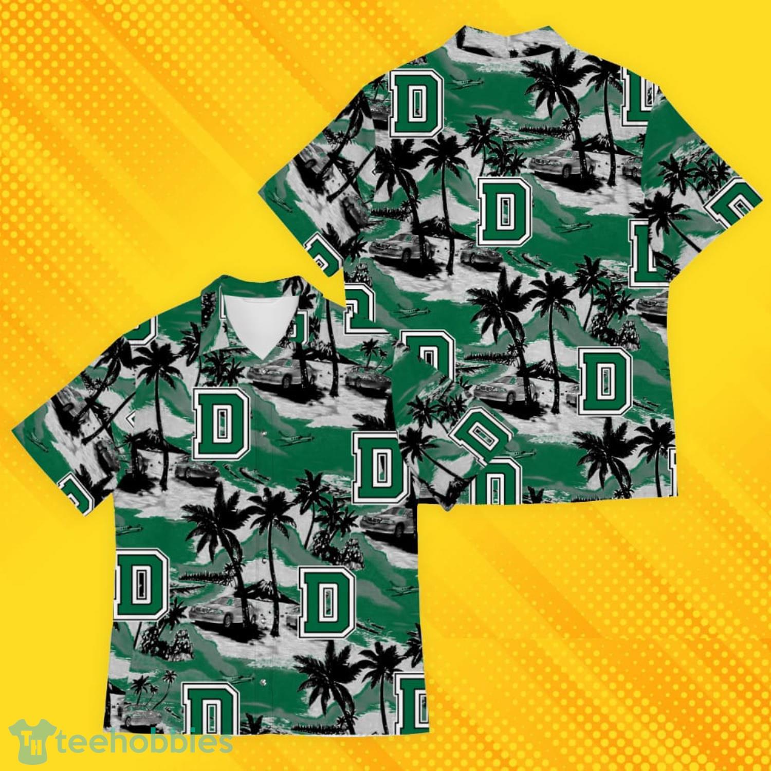 Dartmouth Big Green Sports American Tropical Patterns Hawaiian Shirt Product Photo 1