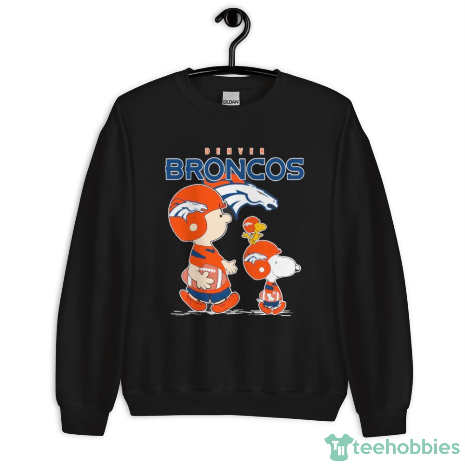 NFL Hoodies 3D Denver Broncos Logo Simple Hoodies Full Over Print -  Freedomdesign