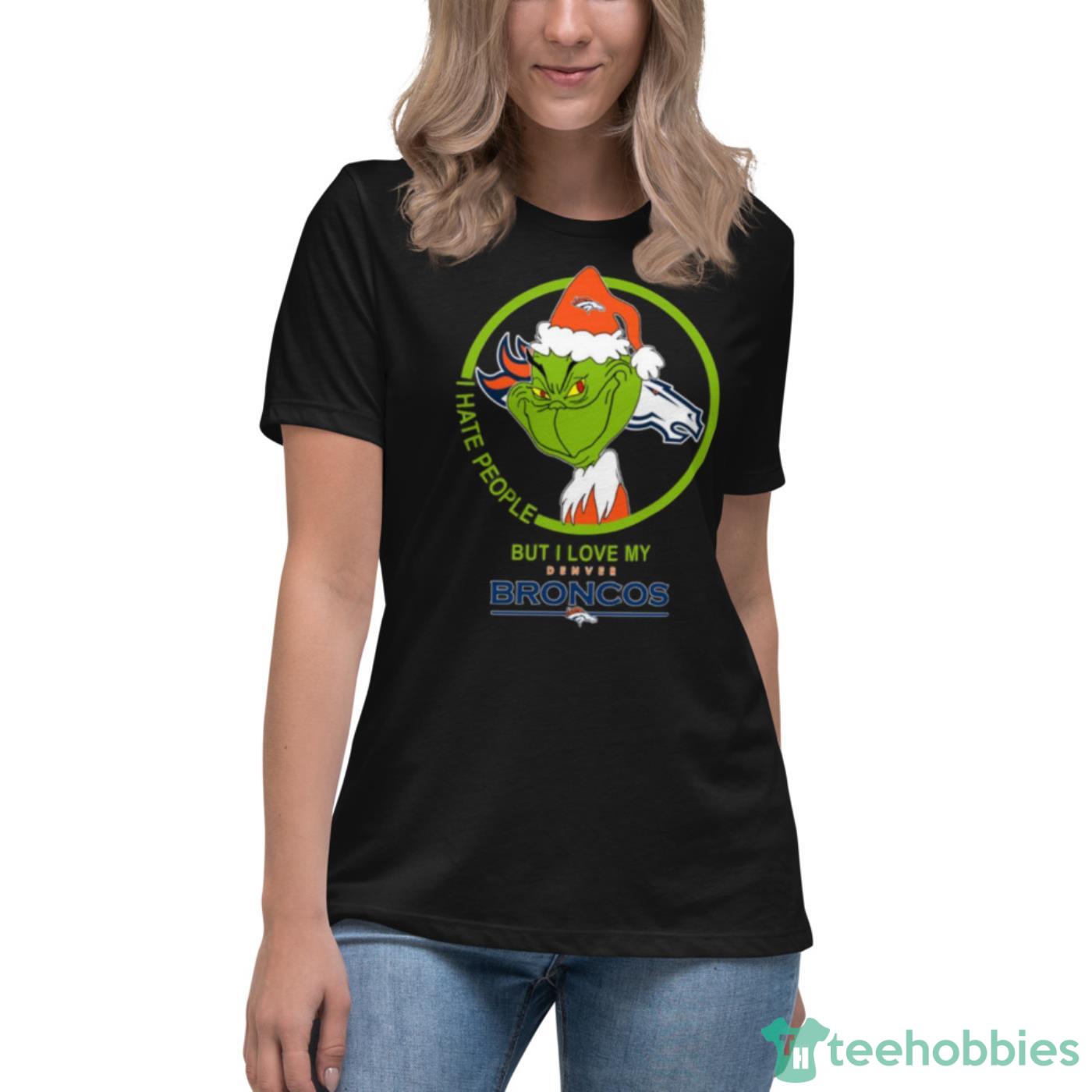 Dallas Cowboys NFL Christmas Grinch I Hate People But I Love My Favorite  Football Team T Shirt - Banantees