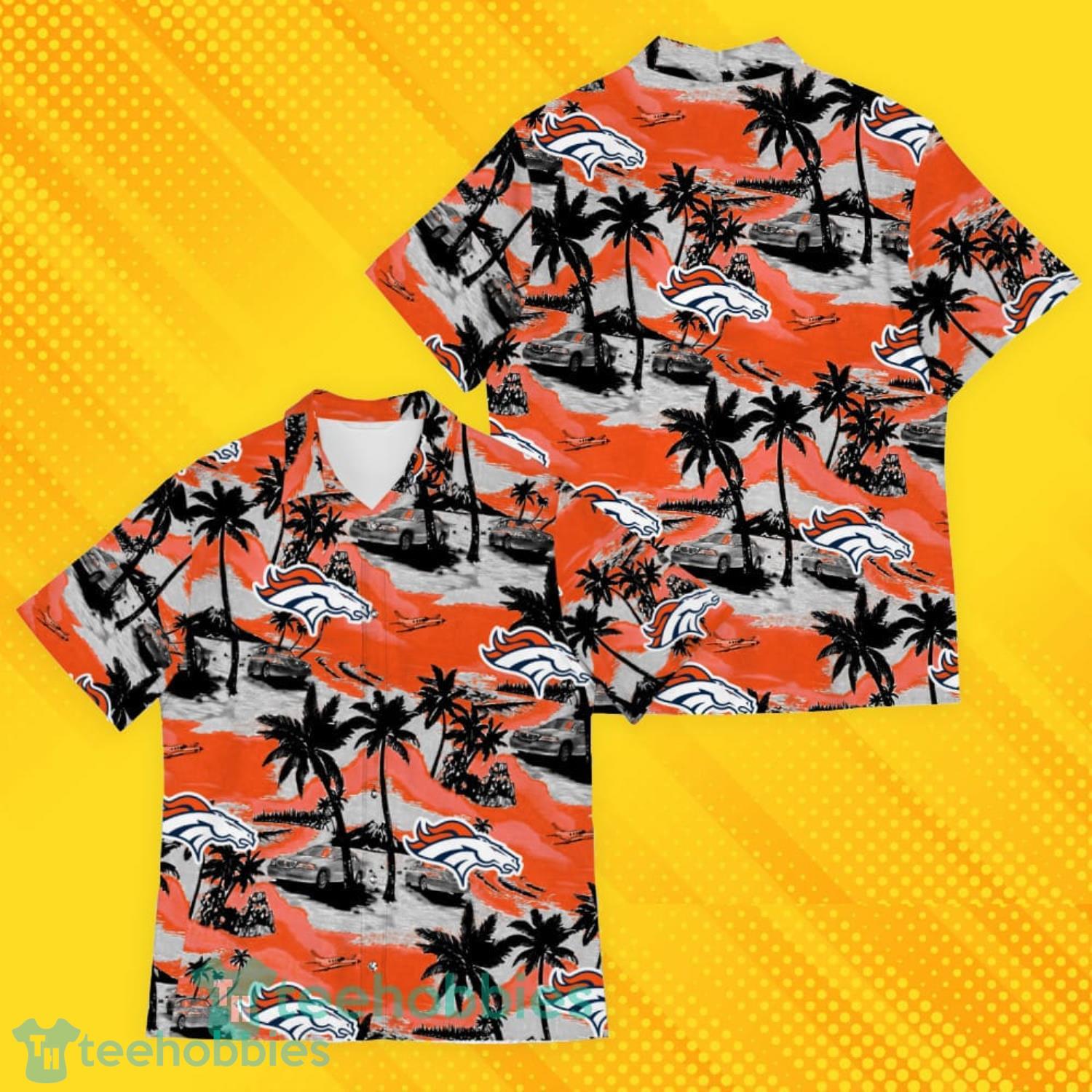 Denver Broncos Sports American Tropical Patterns Hawaiian Shirt Product Photo 1
