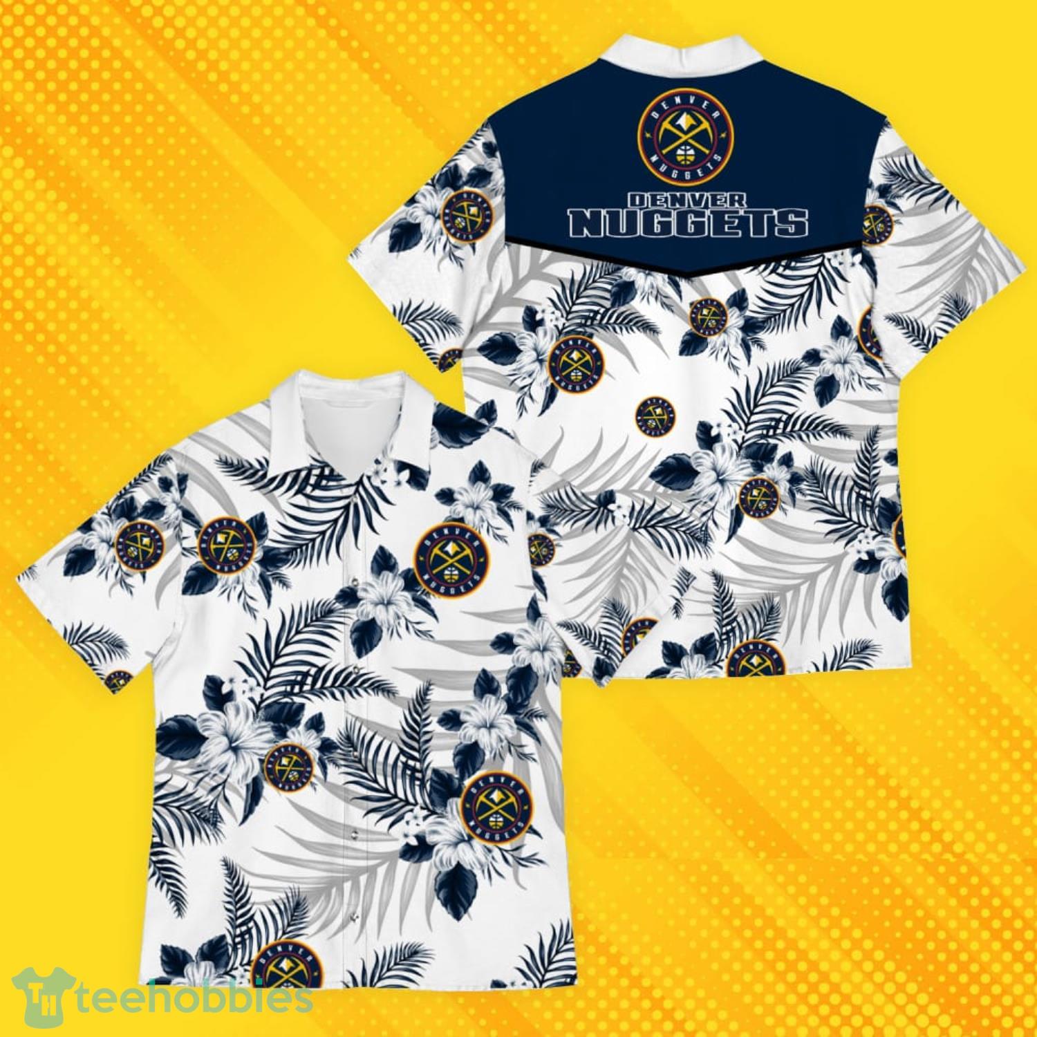 Denver Nuggets Sports American Hawaiian Tropical Patterns Hawaiian Shirt Product Photo 1