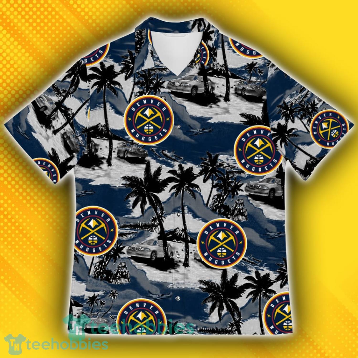 Denver Nuggets Sports American Tropical Patterns Hawaiian Shirt Product Photo 2