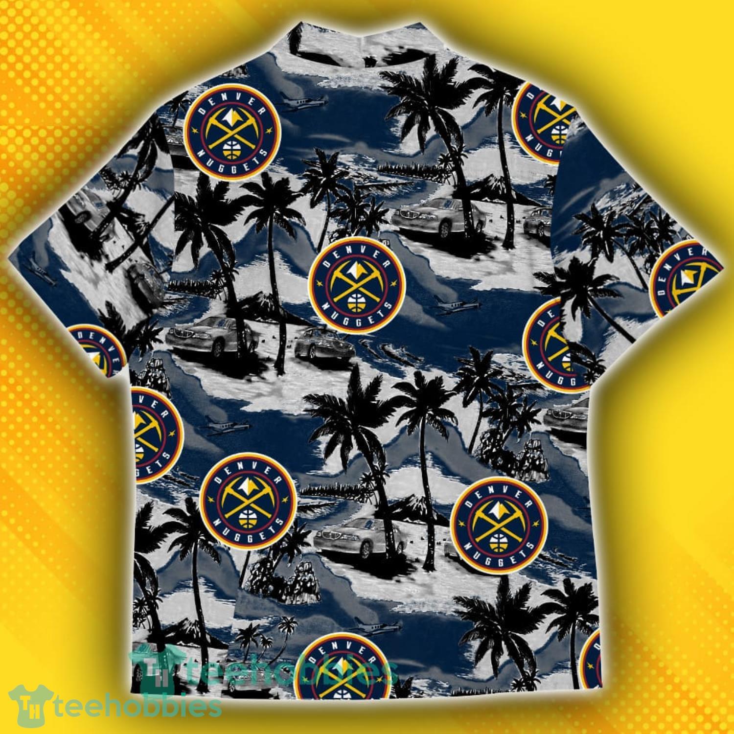 Denver Nuggets Sports American Tropical Patterns Hawaiian Shirt Product Photo 3