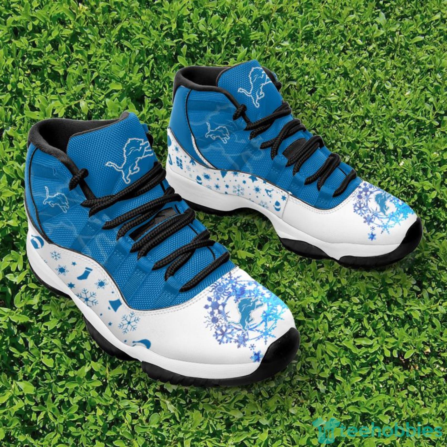 Detroit Lions Air Jordan Hightop Shoes