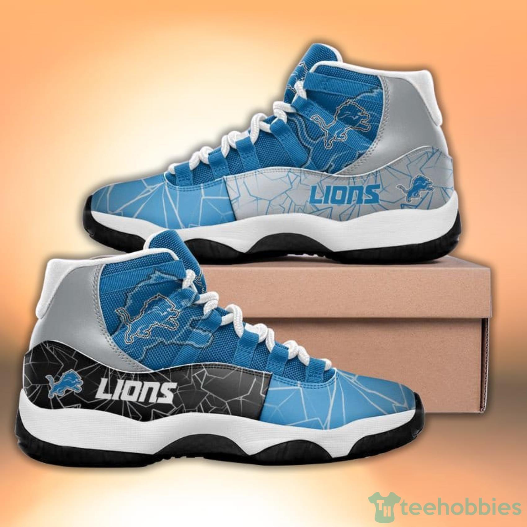 Detroit Lions Designed Sneakers