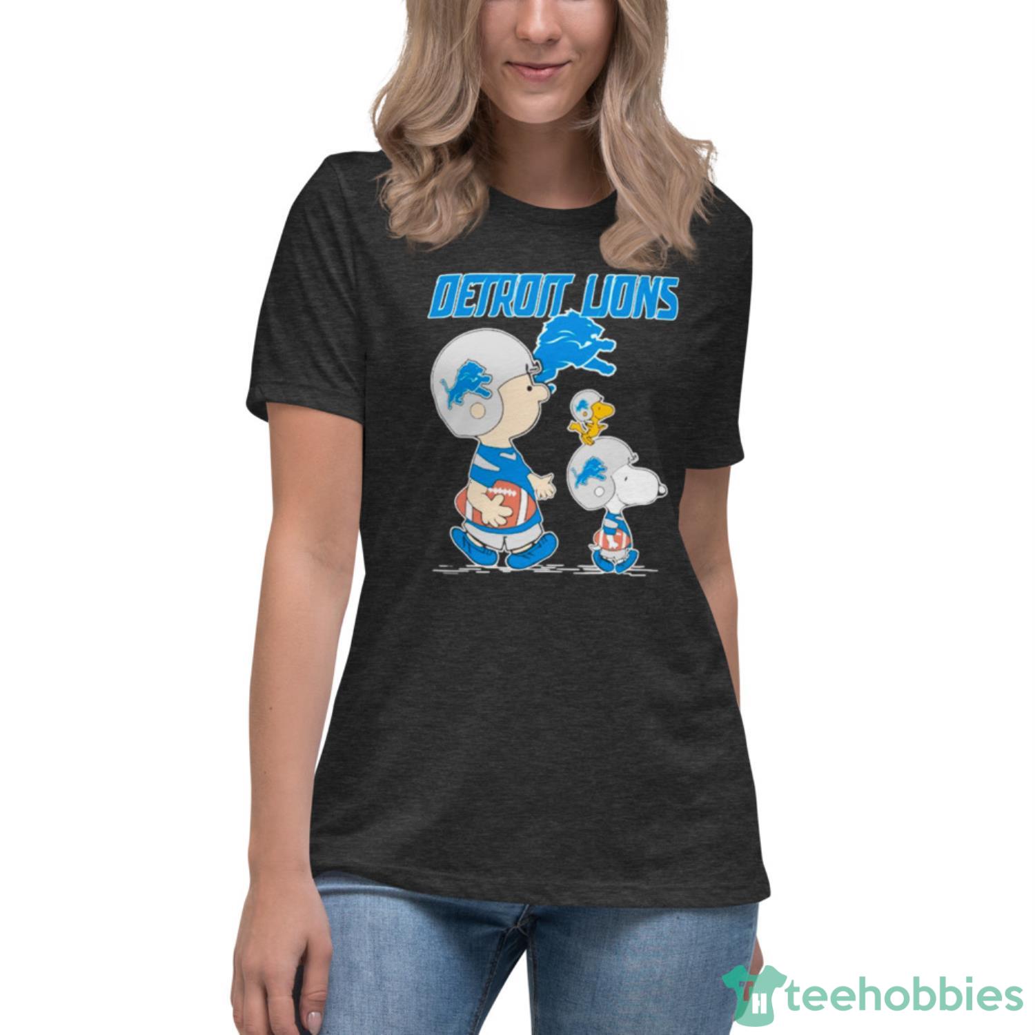 Philadelphia Eagles Let's Play Football Together Snoopy NFL Women's T-Shirt  