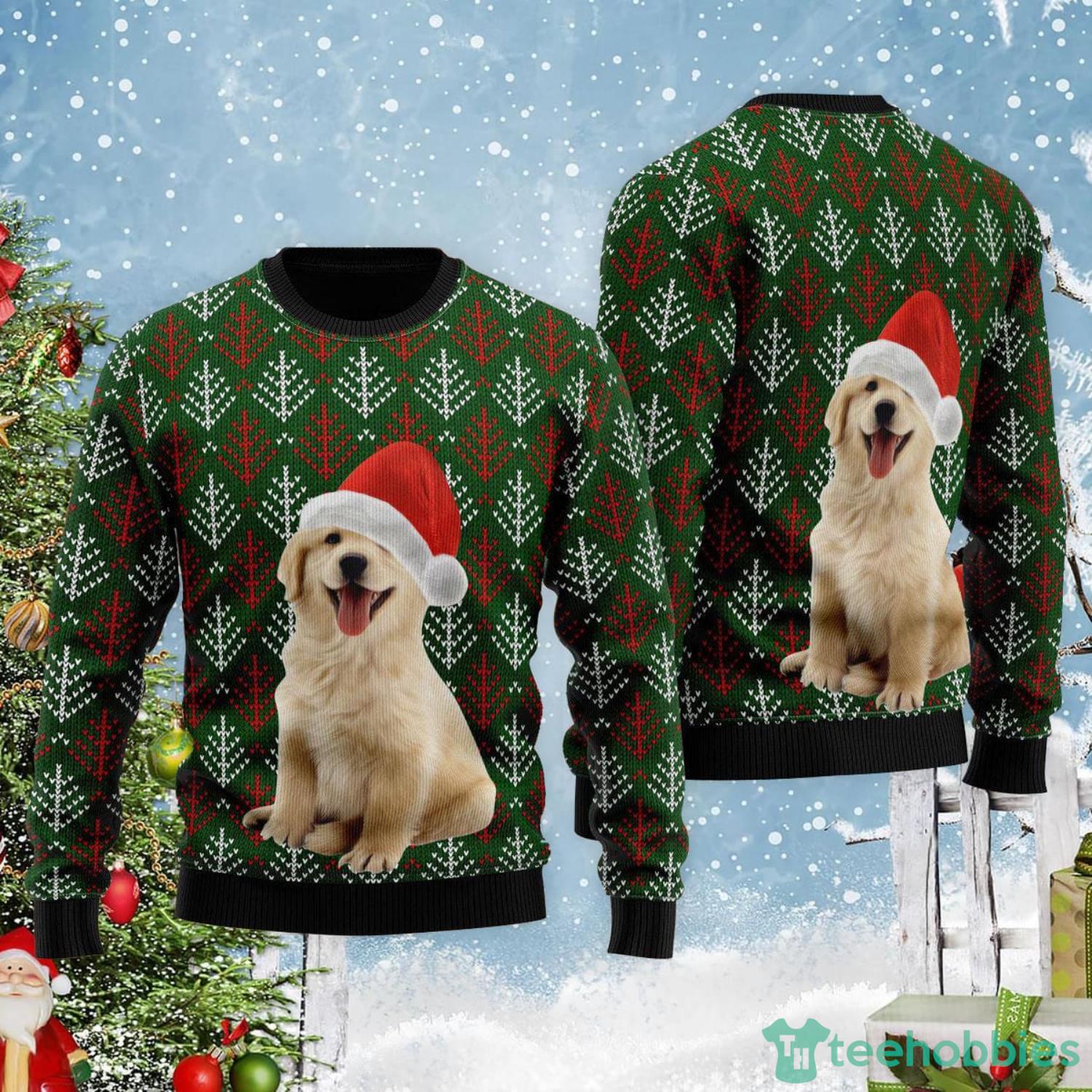 Ugly christmas sweater golden on sale retriever