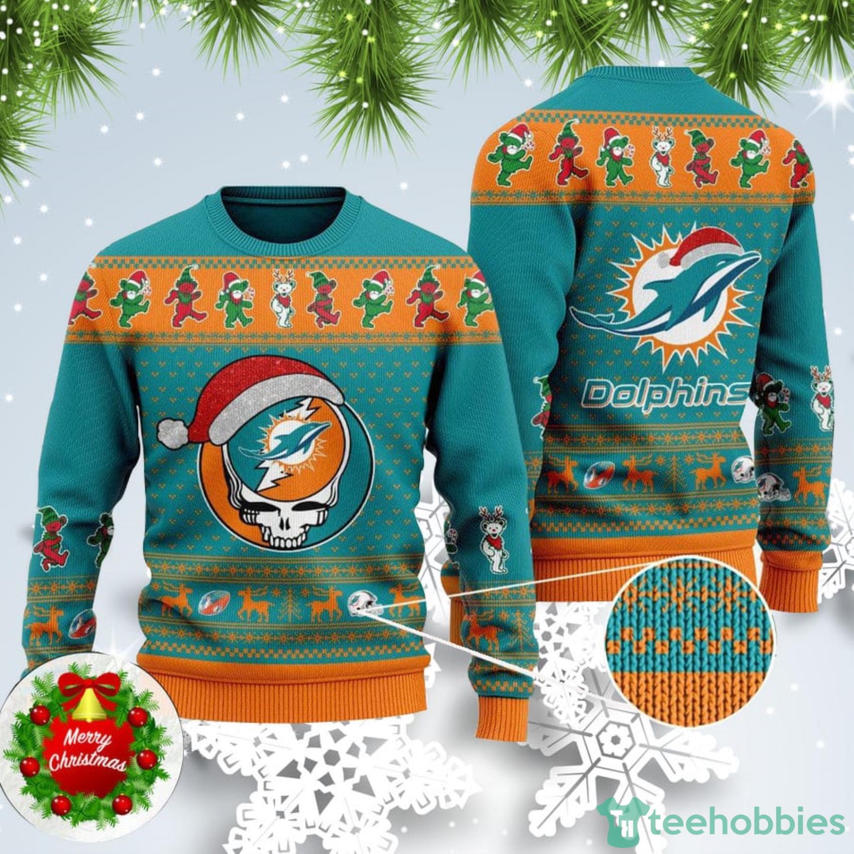 miami dolphin christmas hat