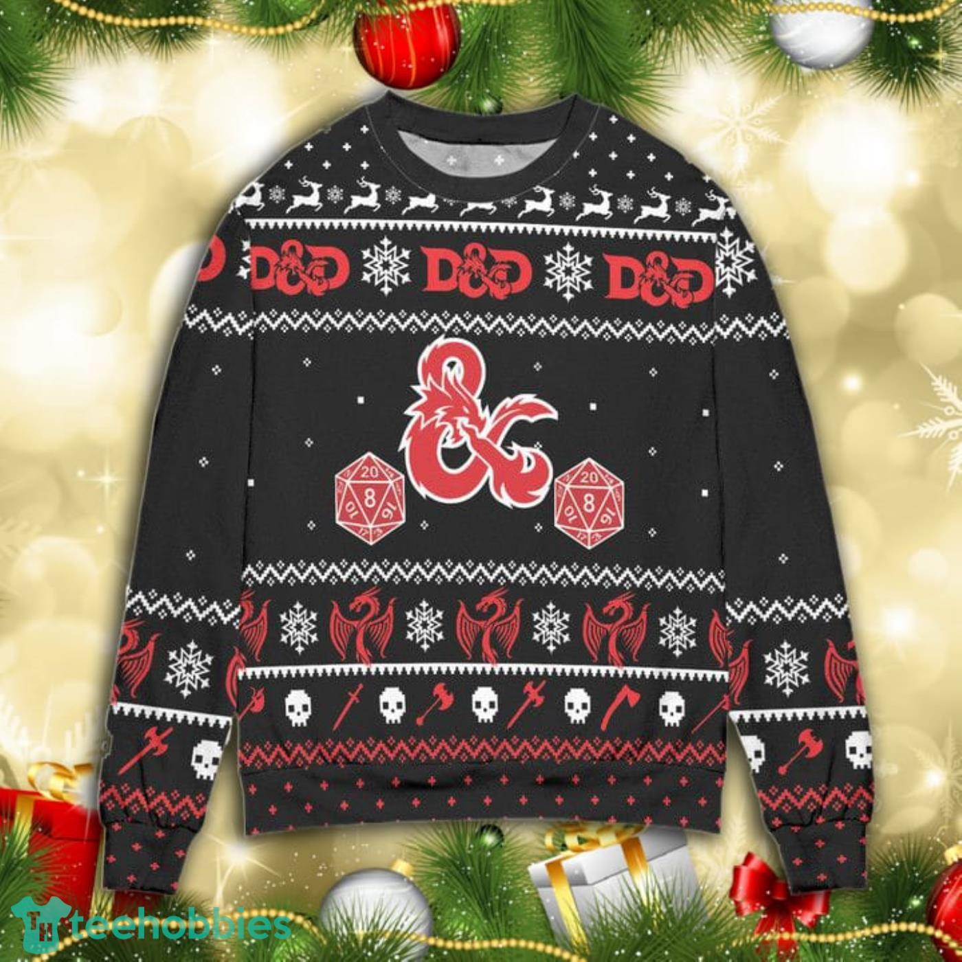 Christmas Gift Chicago Cubs Christmas Snowflakes Pattern 3D Ugly Christmas  Sweater For Men And Women