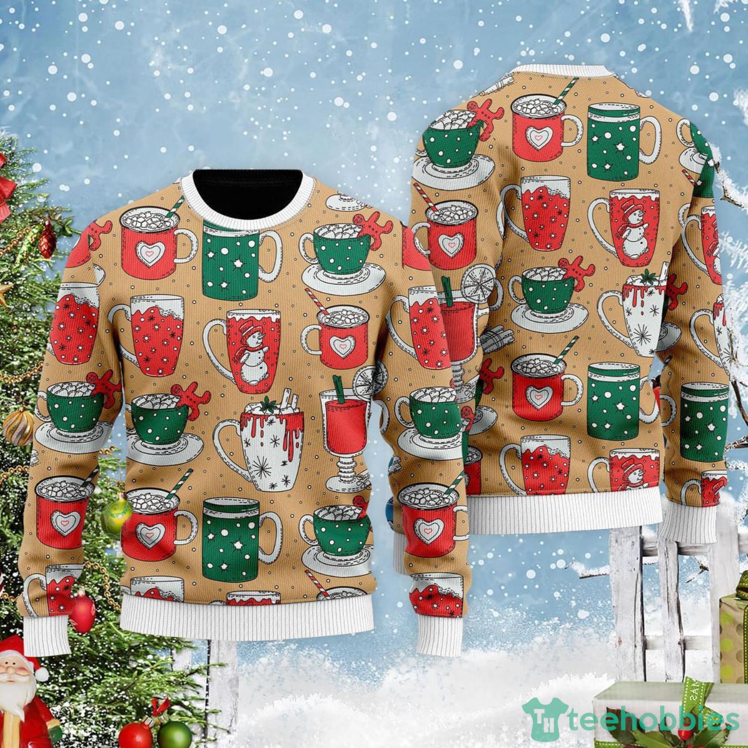  Ugly Christmas Sweater Holiday Drinking Gift Idea