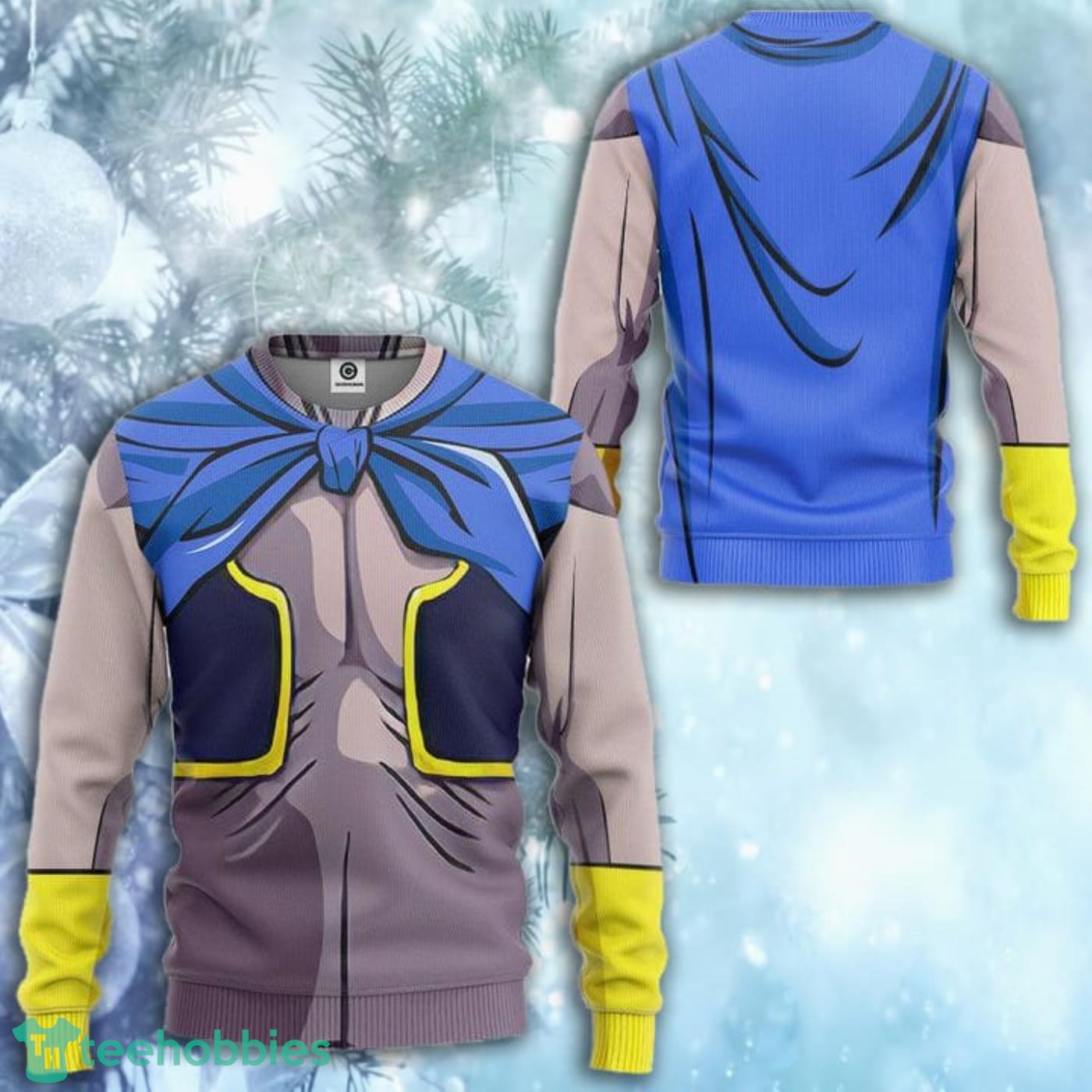 Evil Buu Majin Boo Dragon Ball Costume All Over Print 3D Ugly Christmas Sweater Product Photo 1 Evil Buu Majin Boo Dragon Ball Costume All Over Print 3D Ugly Christmas Sweater Product Photo 1