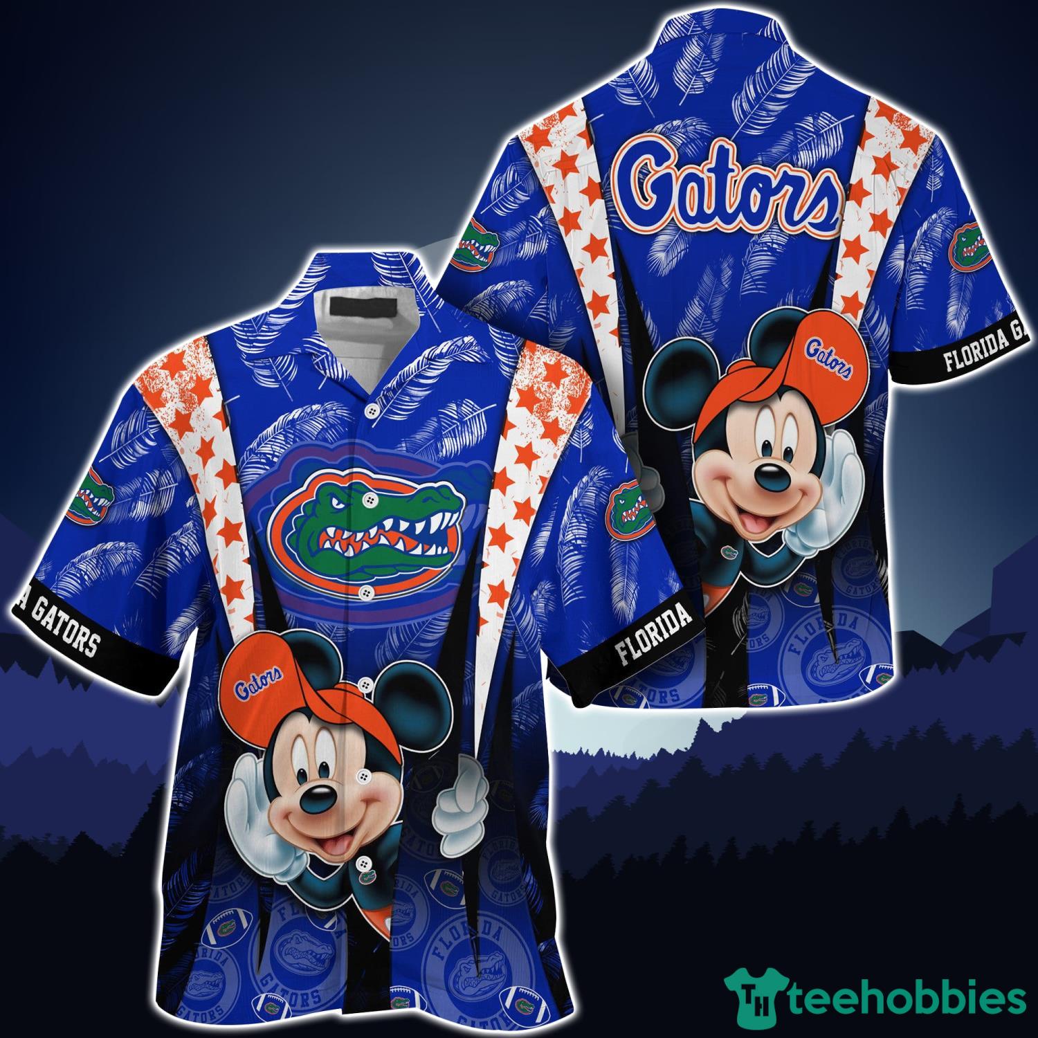 Florida Gators Mickey Lover Hawaiian Shirt For Fans Product Photo 1