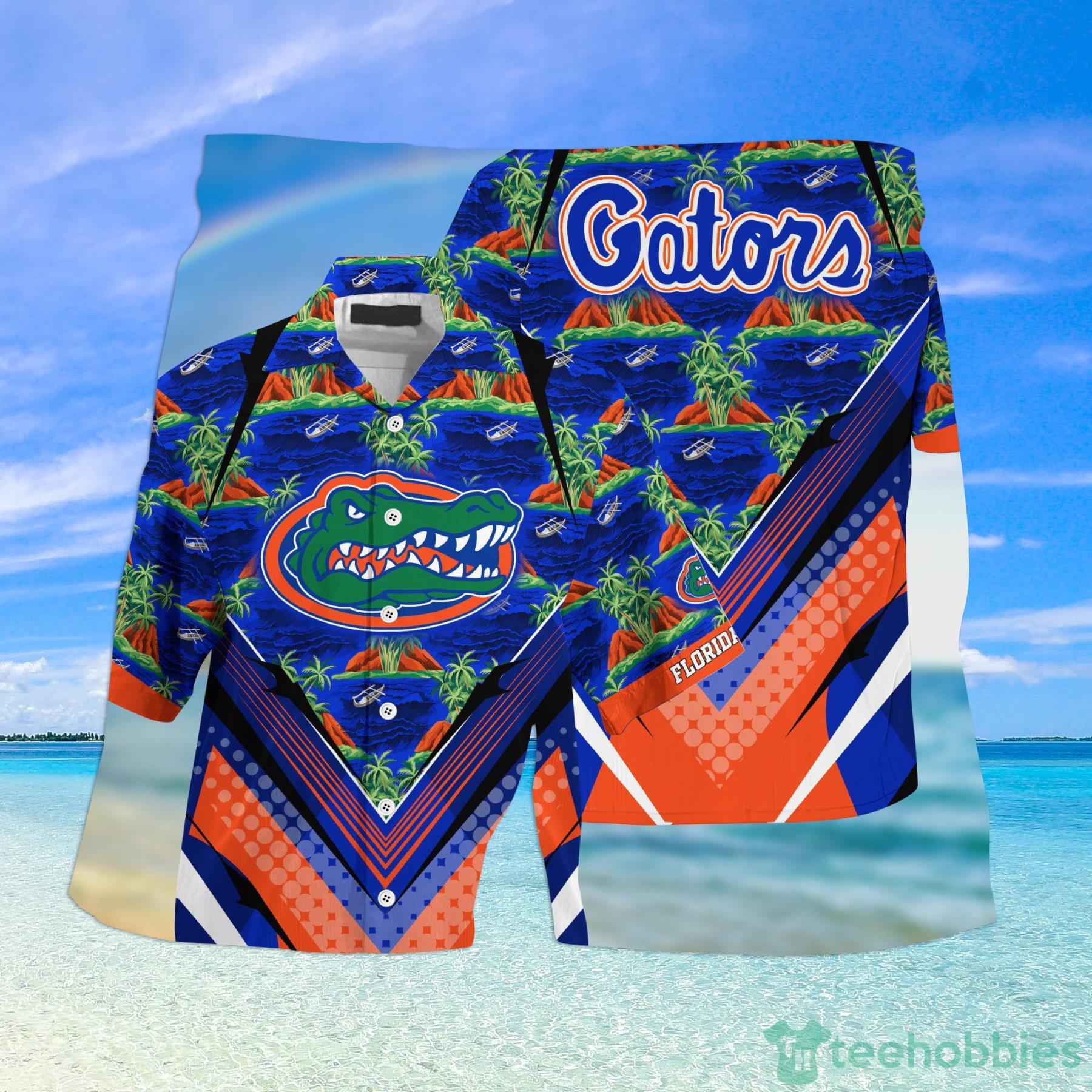 Florida Gators Summer Gift Hawaiian Shirt And Short Product Photo 1