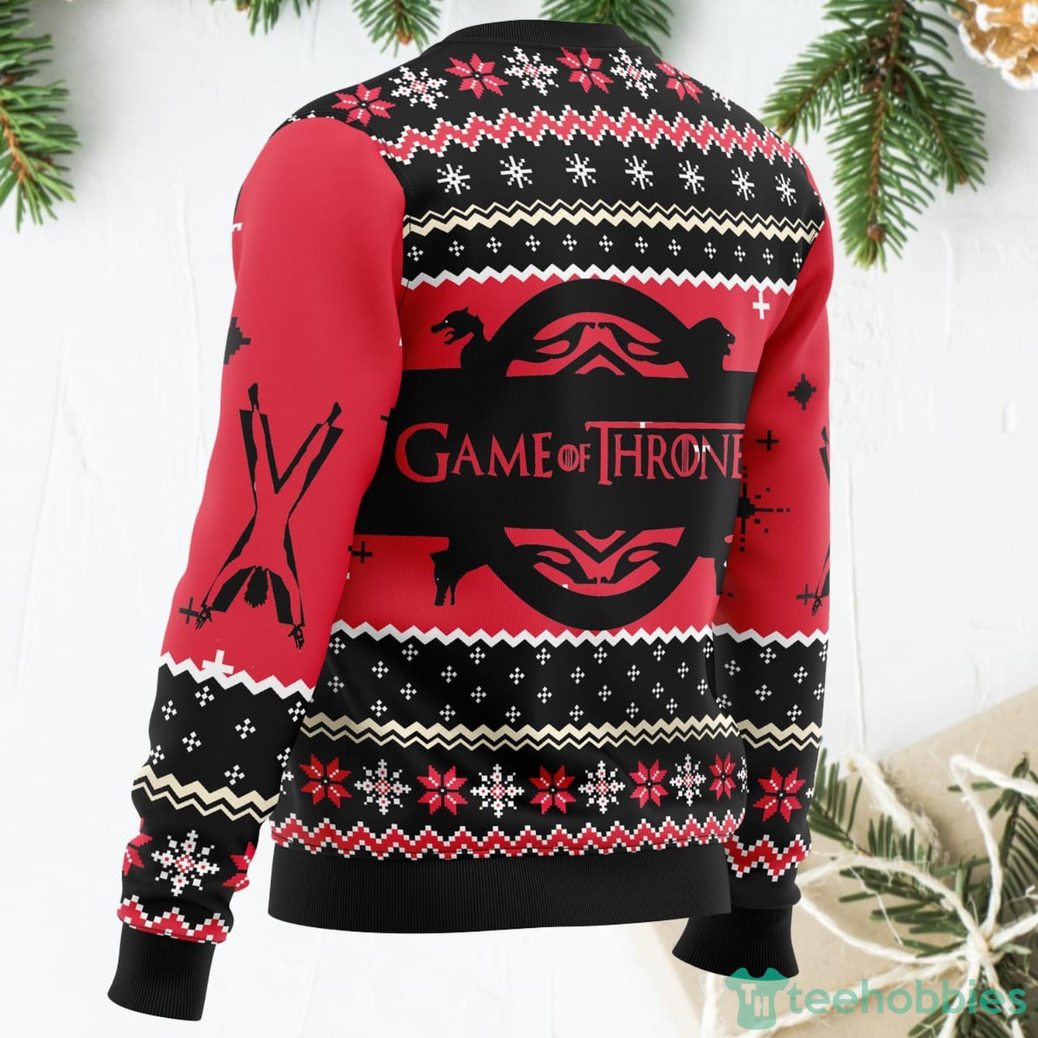 Game of thrones knitted christmas clearance jumper