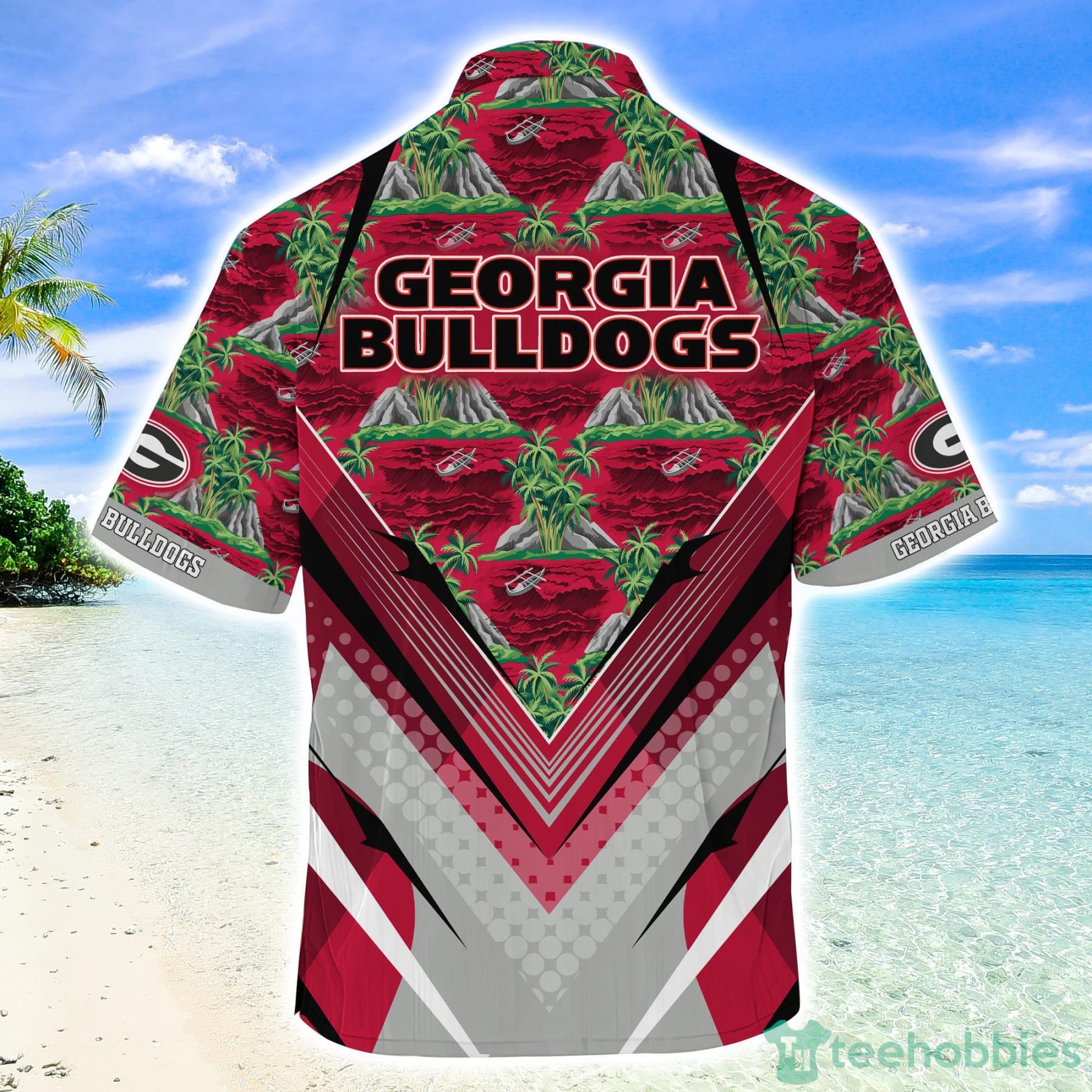 Georgia Bulldogs Yoda Surfboard Hawaiian Shirt Cute Summer Gift