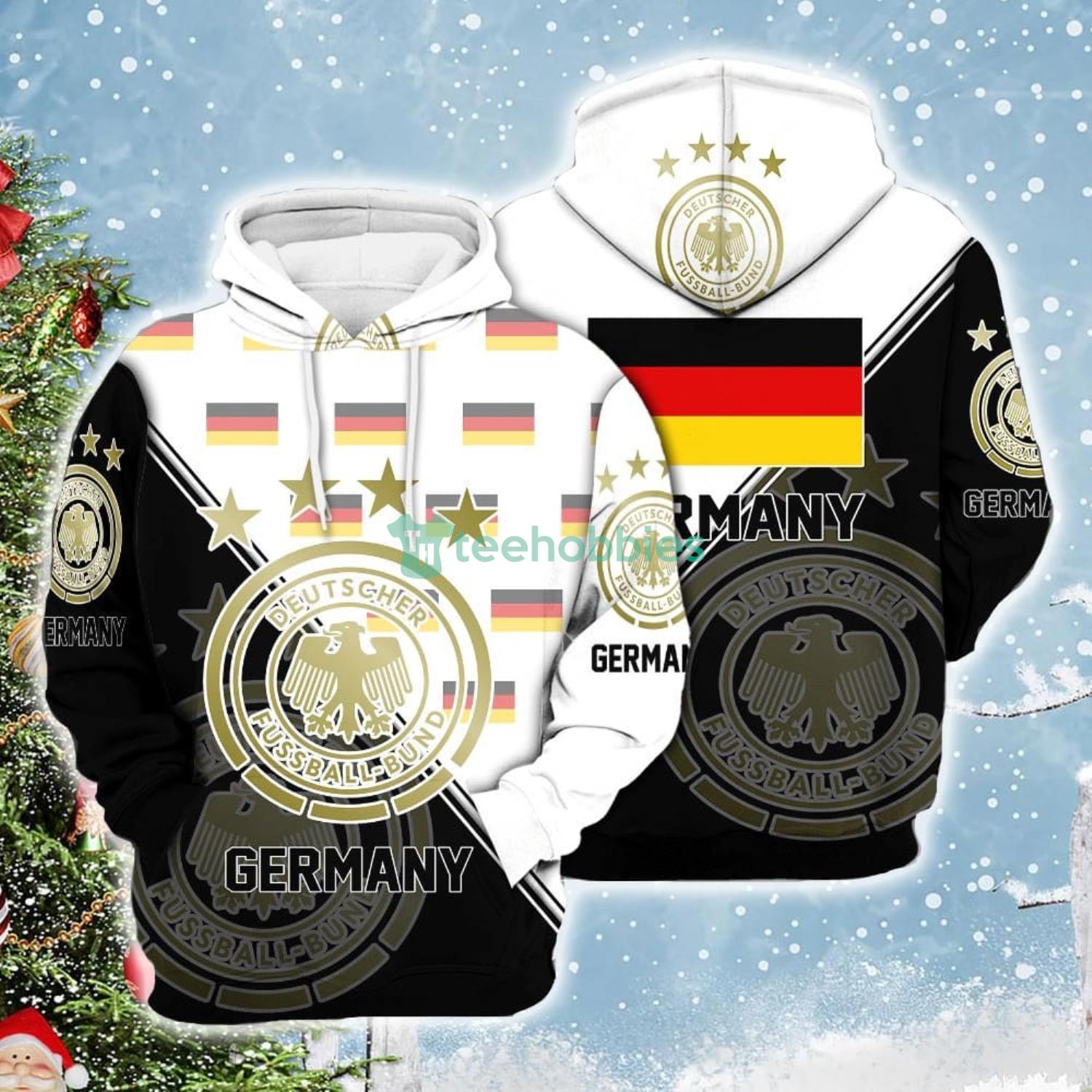 Germany National Soccer Team Qatar World Cup 2022 Champions Soccer Team 3D All Over Printed Shirt Product Photo 3