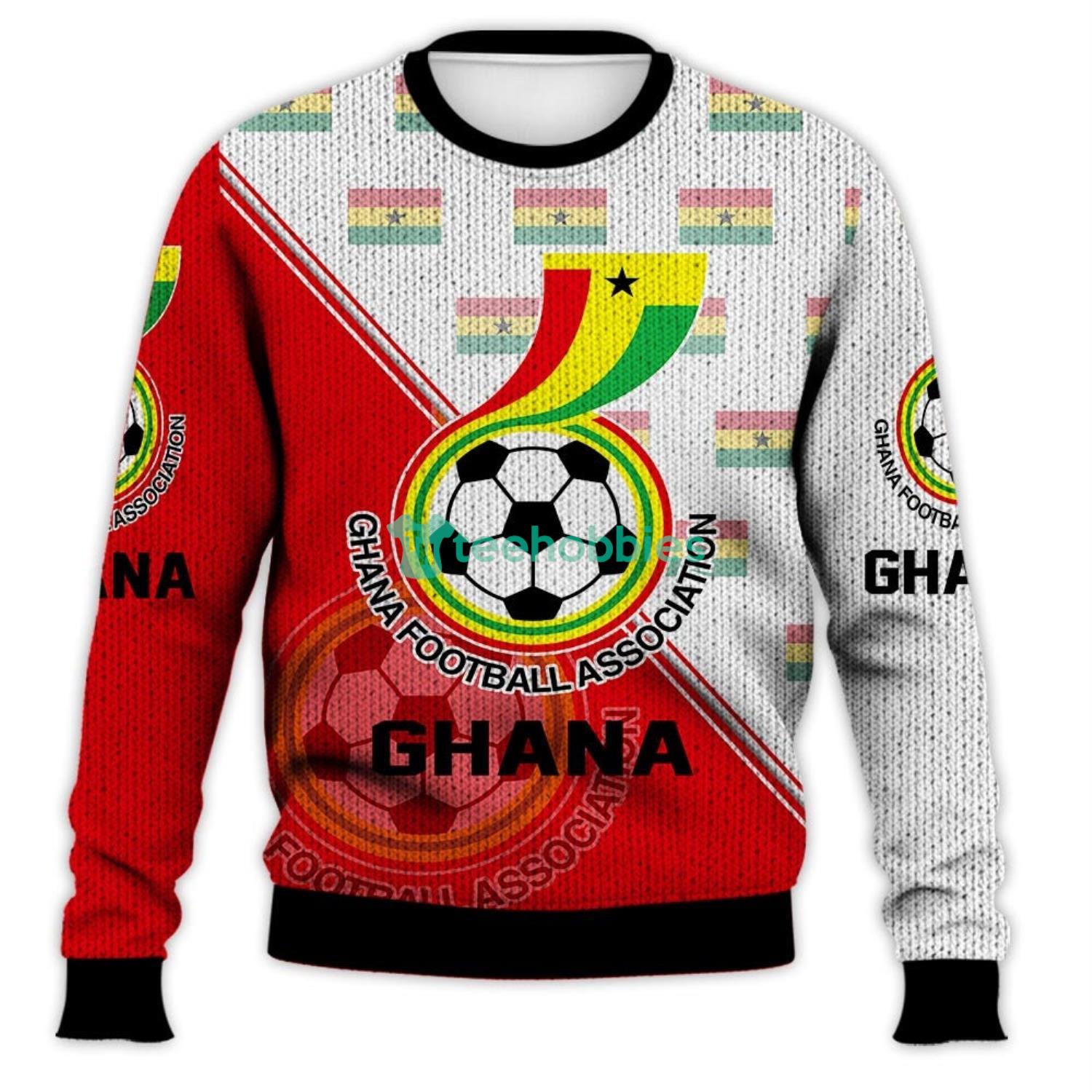 Ghana National Soccer Team Qatar World Cup 2022 Champions Soccer Team 3D All Over Printed Shirt Product Photo 2