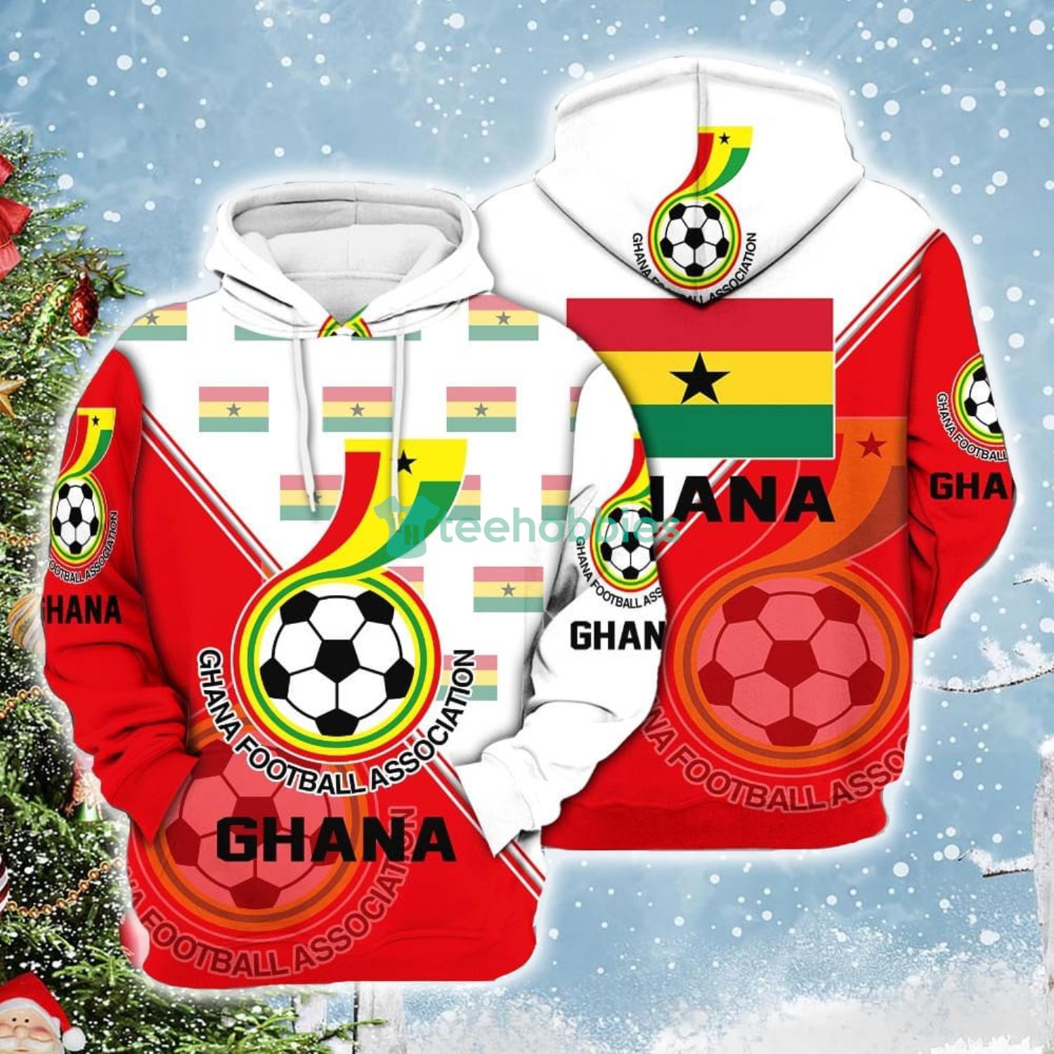 Ghana National Soccer Team Qatar World Cup 2022 Champions Soccer Team 3D All Over Printed Shirt Product Photo 5