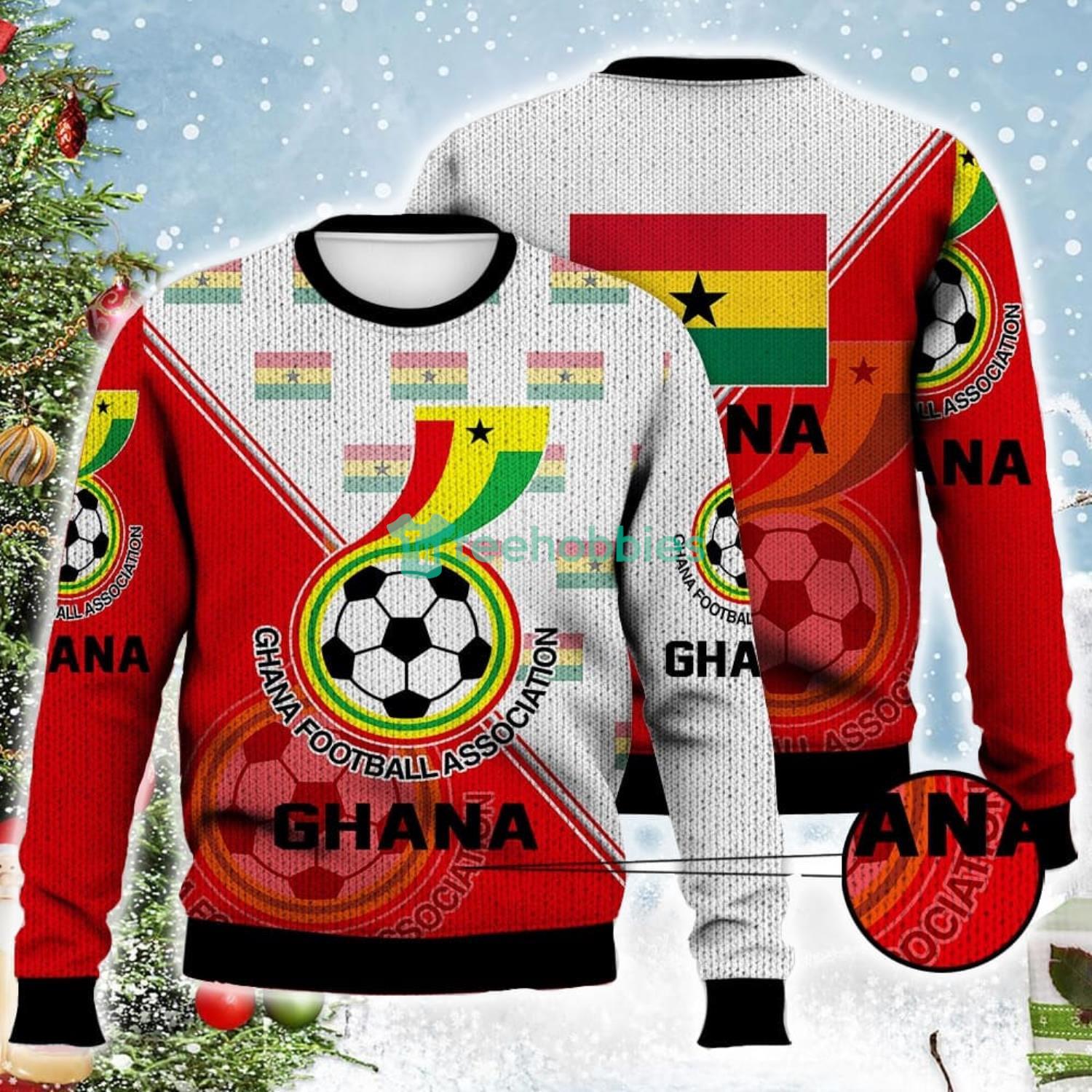 Ghana National Soccer Team Qatar World Cup 2022 Champions Soccer Team 3D All Over Printed Shirt Product Photo 1