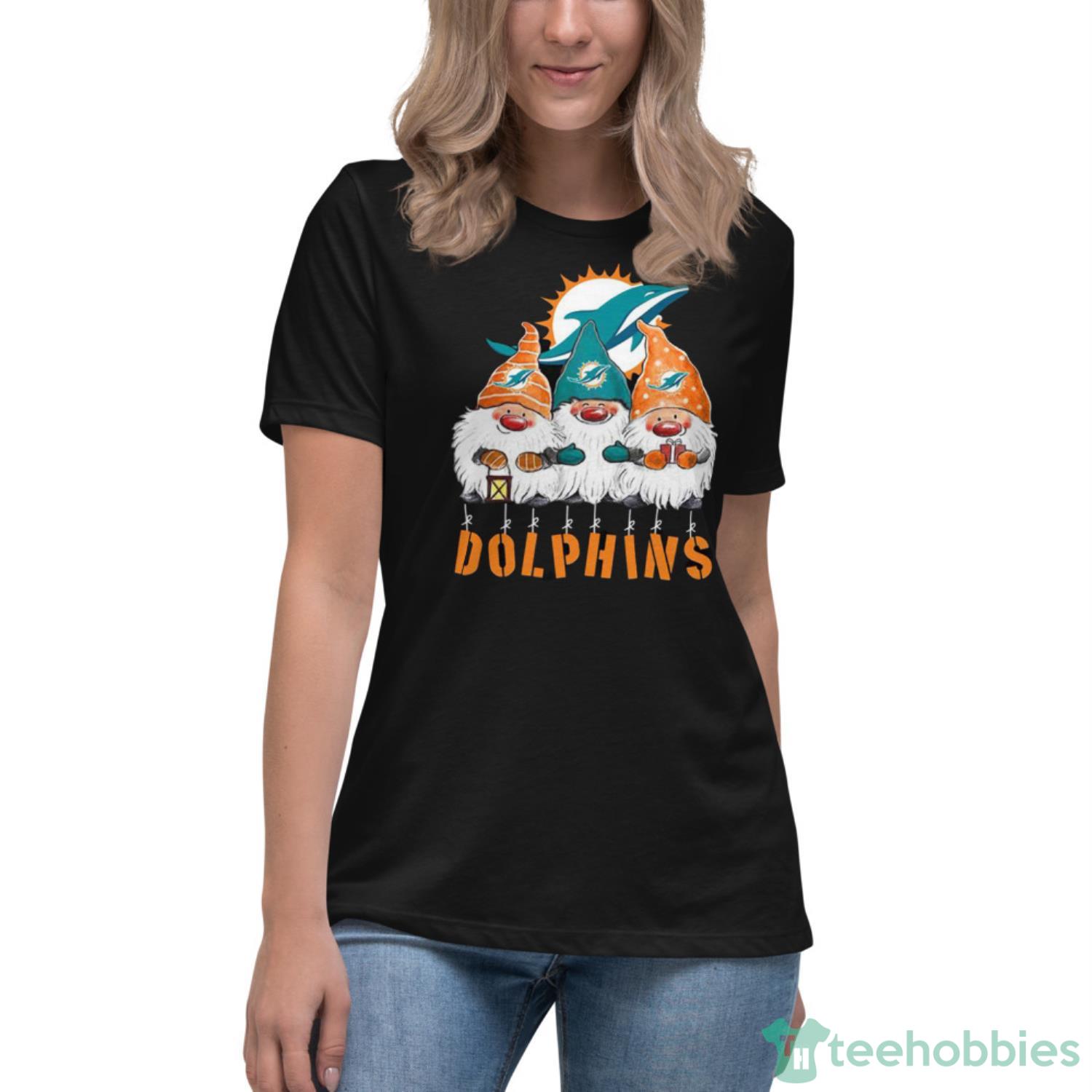 Miami Dolphins The Gnomes Christmas Gift Shirt - Limotees