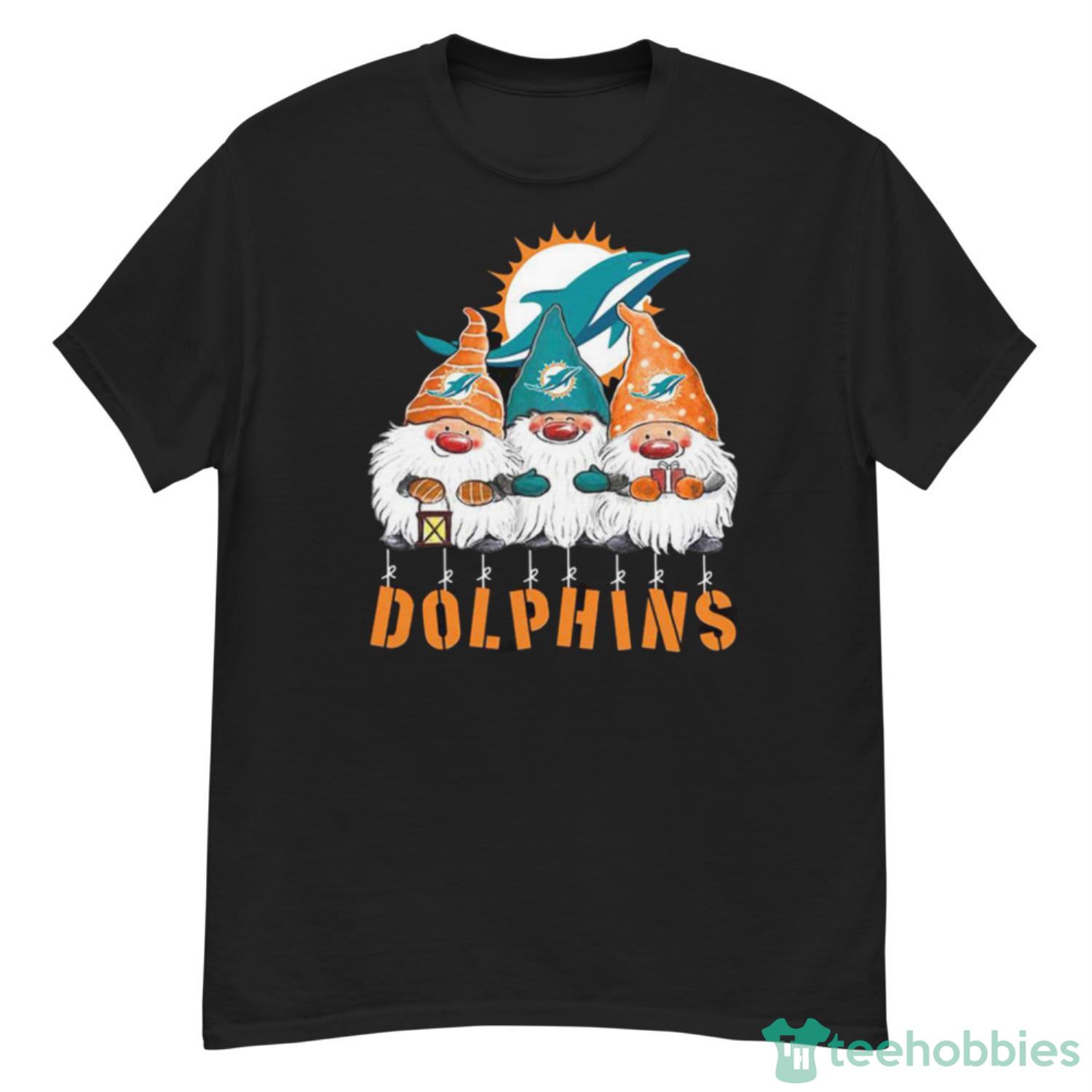 Miami Dolphins The Gnomes Christmas Gift Shirt - Limotees