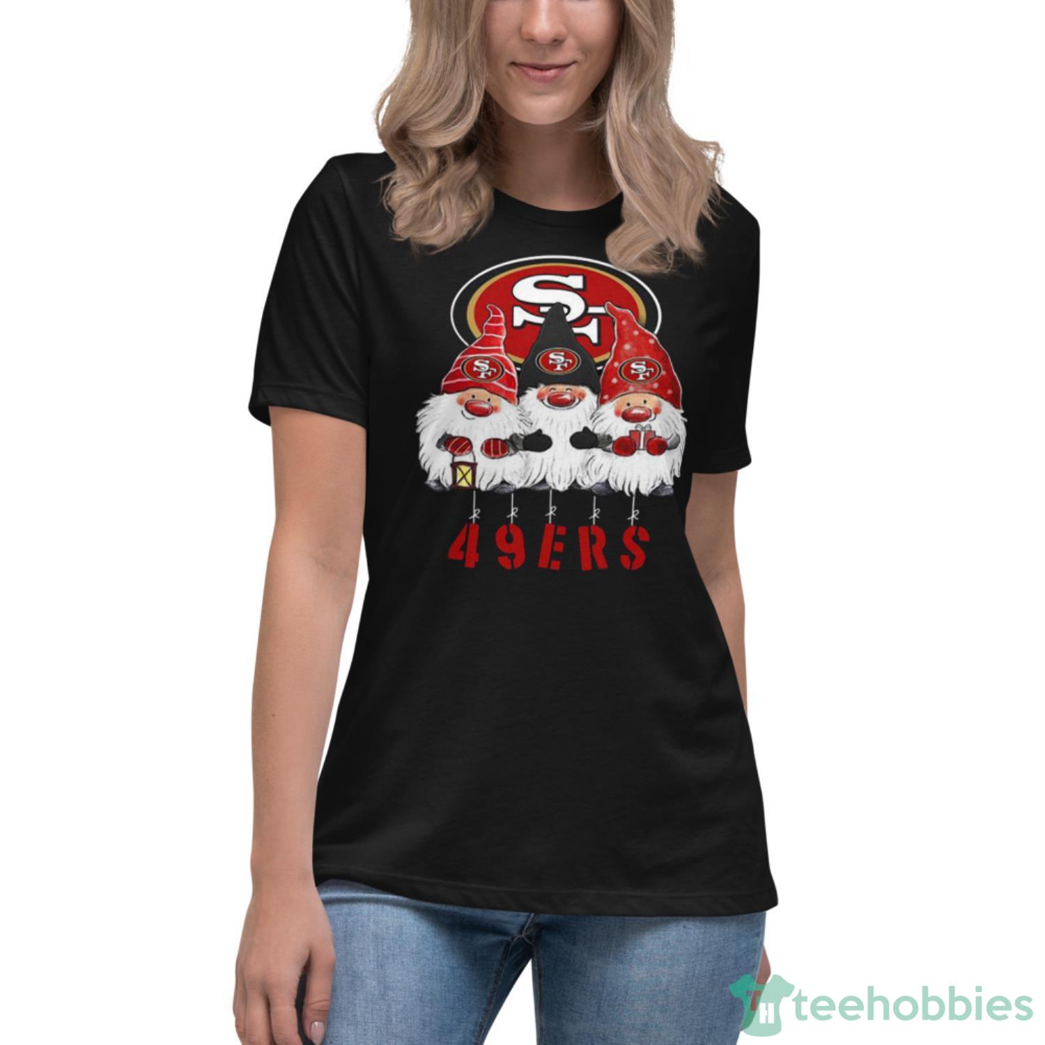 Gnomies San Francisco 49ers Christmas T-Shirt - TeeNavi