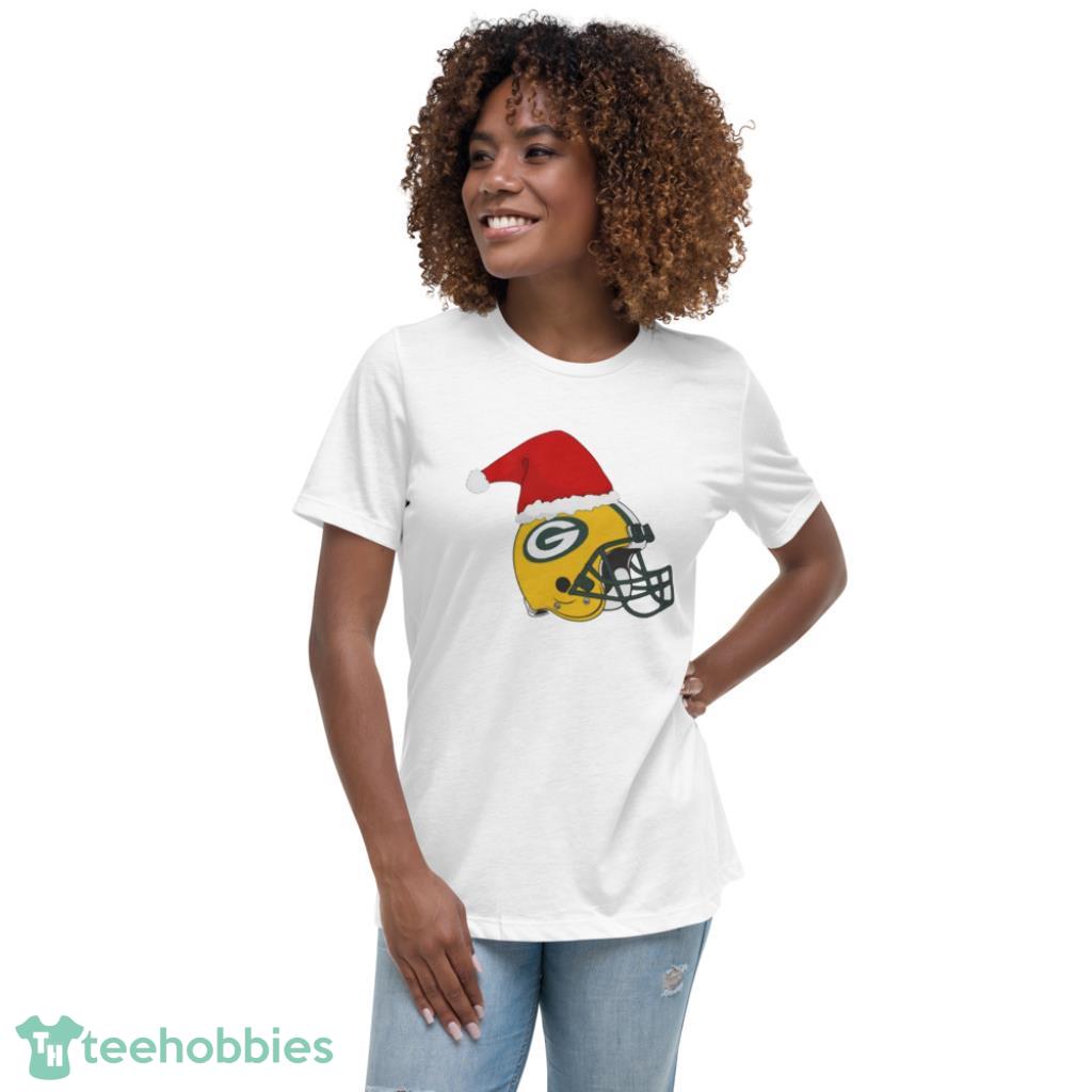 Green Bay Christmas T-Shirt - Womens Relaxed Short Sleeve Jersey Tee