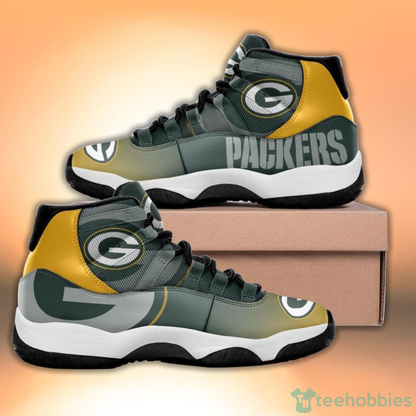 GREEN BAY PACKERS AIR JORDAN 11 SNEAKERS 1 - - extreme-honor