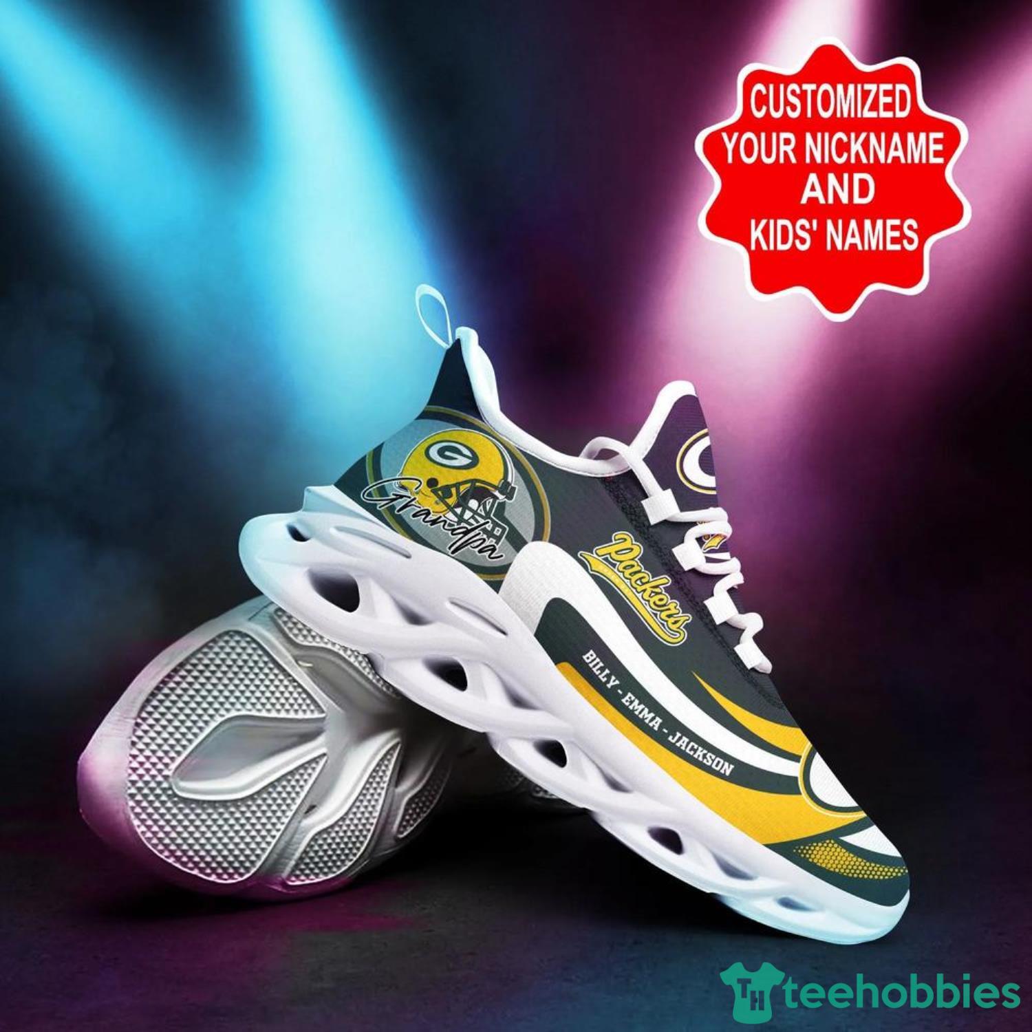 Green Bay Packers NFL Max Soul Shoes Style 6 Men And Women For Fans -  Freedomdesign