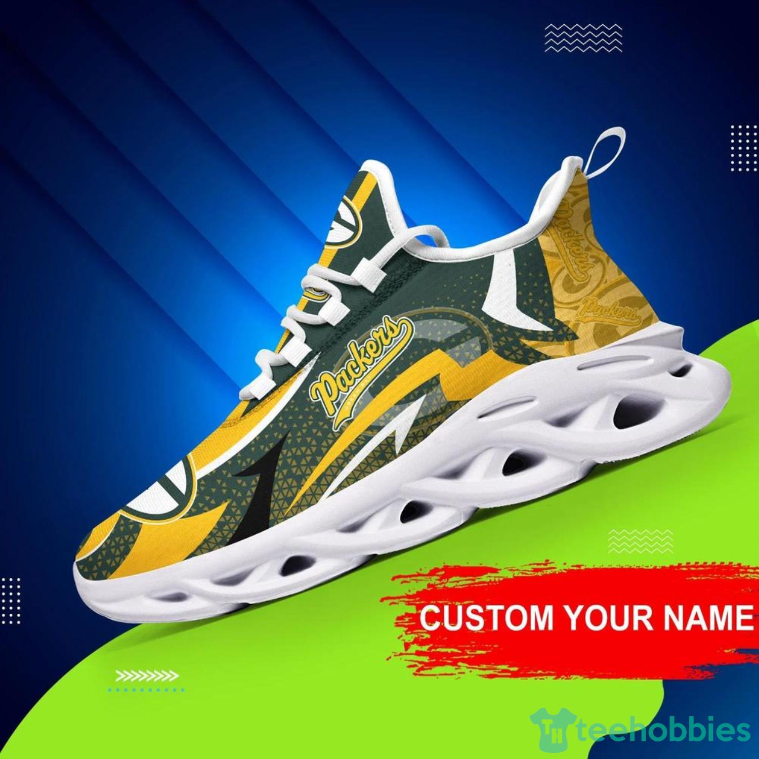 Green Bay Packers NFL Max Soul Shoes Custom Name Sneakers For Men And Women