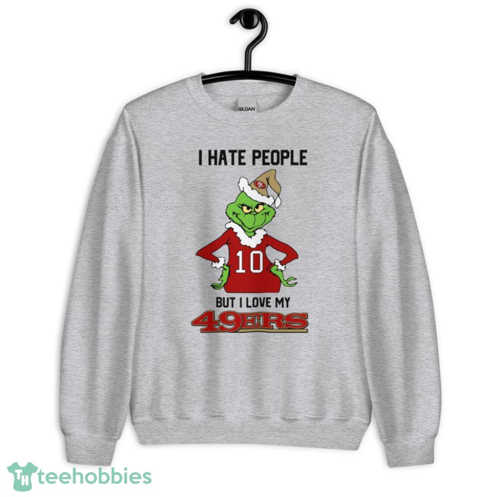 NFL San Francisco 49ers Just Hate Us shirt, hoodie, sweater, long