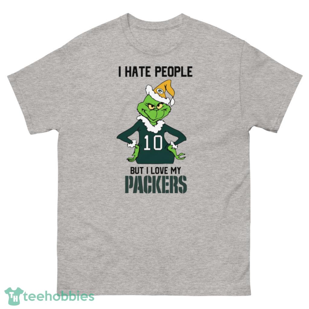 I Hate People But I Love My Packers NFL Christmas Shirt