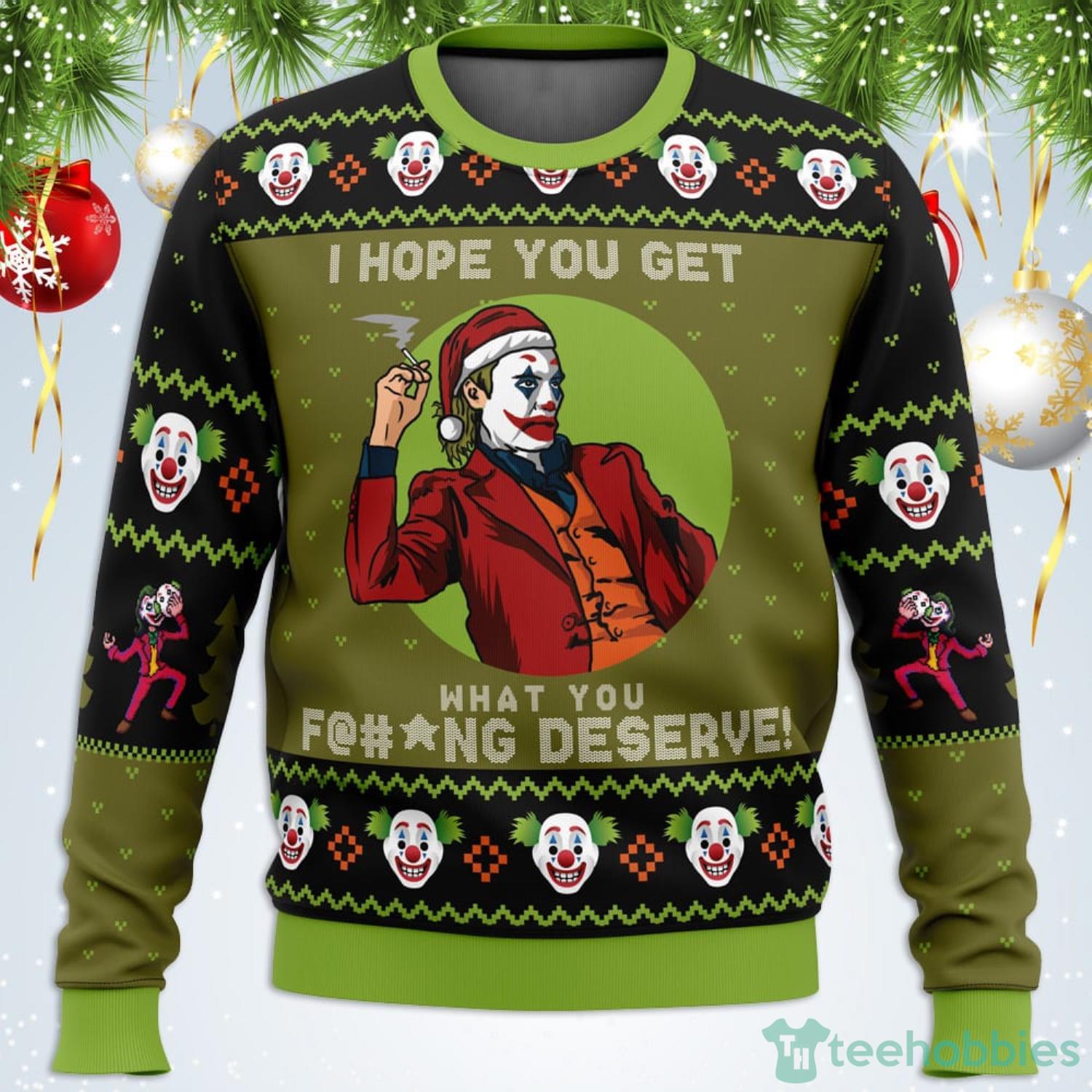 Joker 2025 christmas sweater