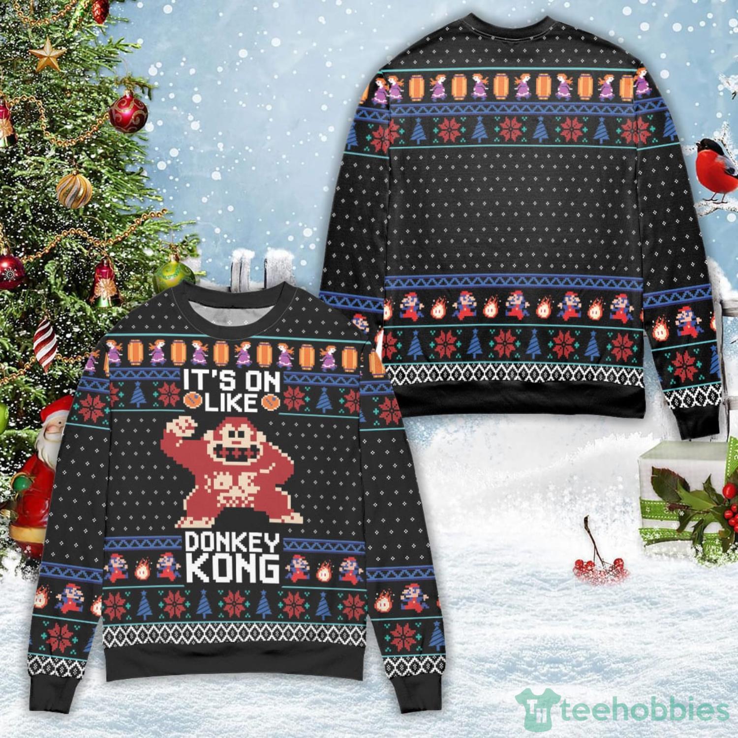 Donkey kong christmas clearance sweater